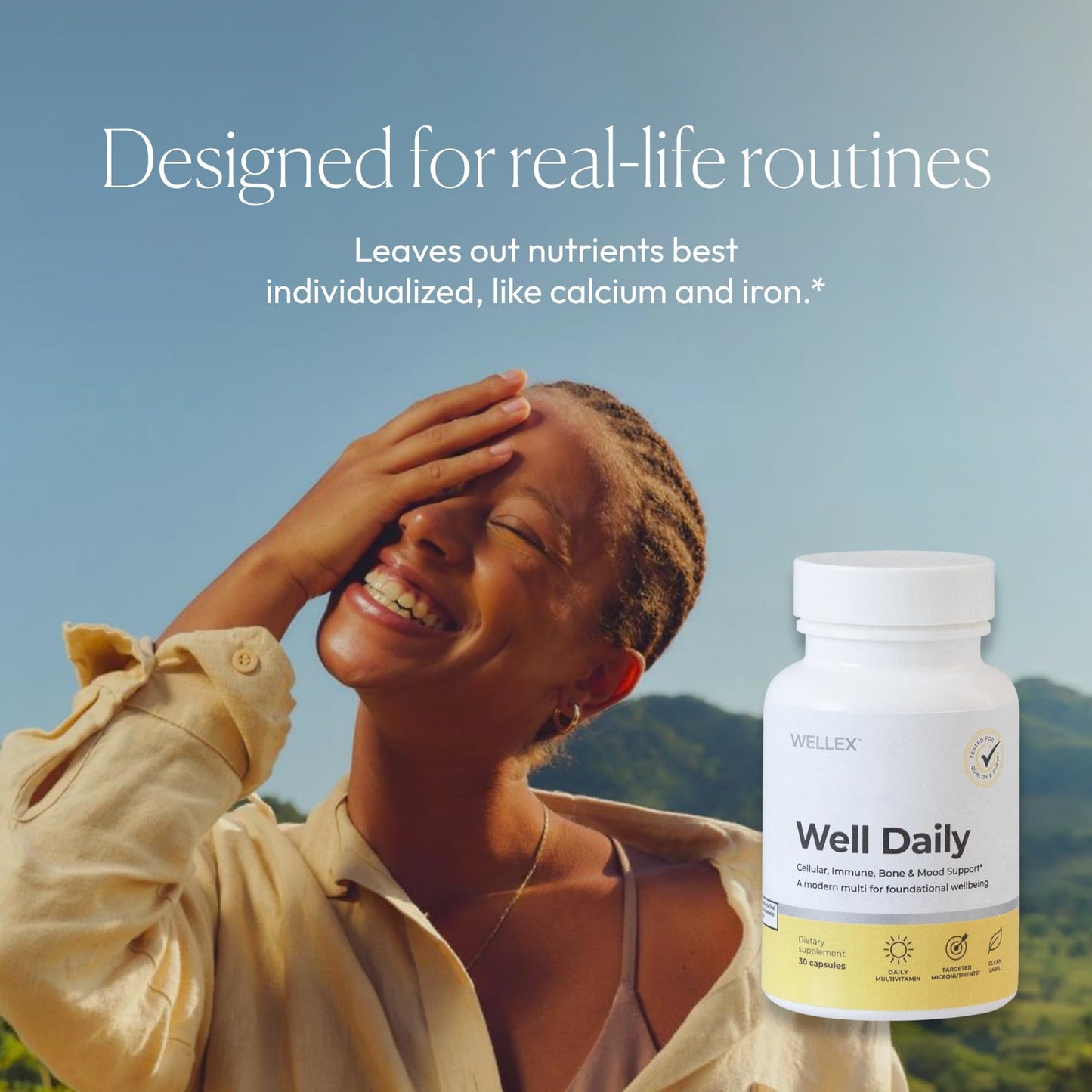 Papillex Wellex Well Daily Modern Multivitamin Capsules 30 Count
