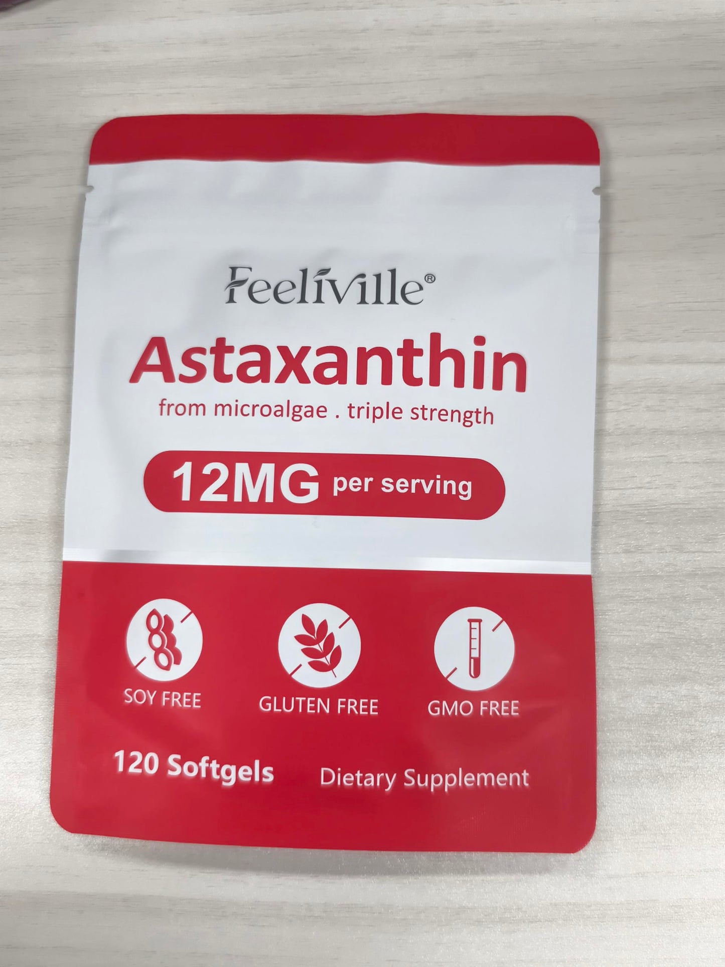 Buyourtaste Astaxanthin 12mg Softgel 120 Count