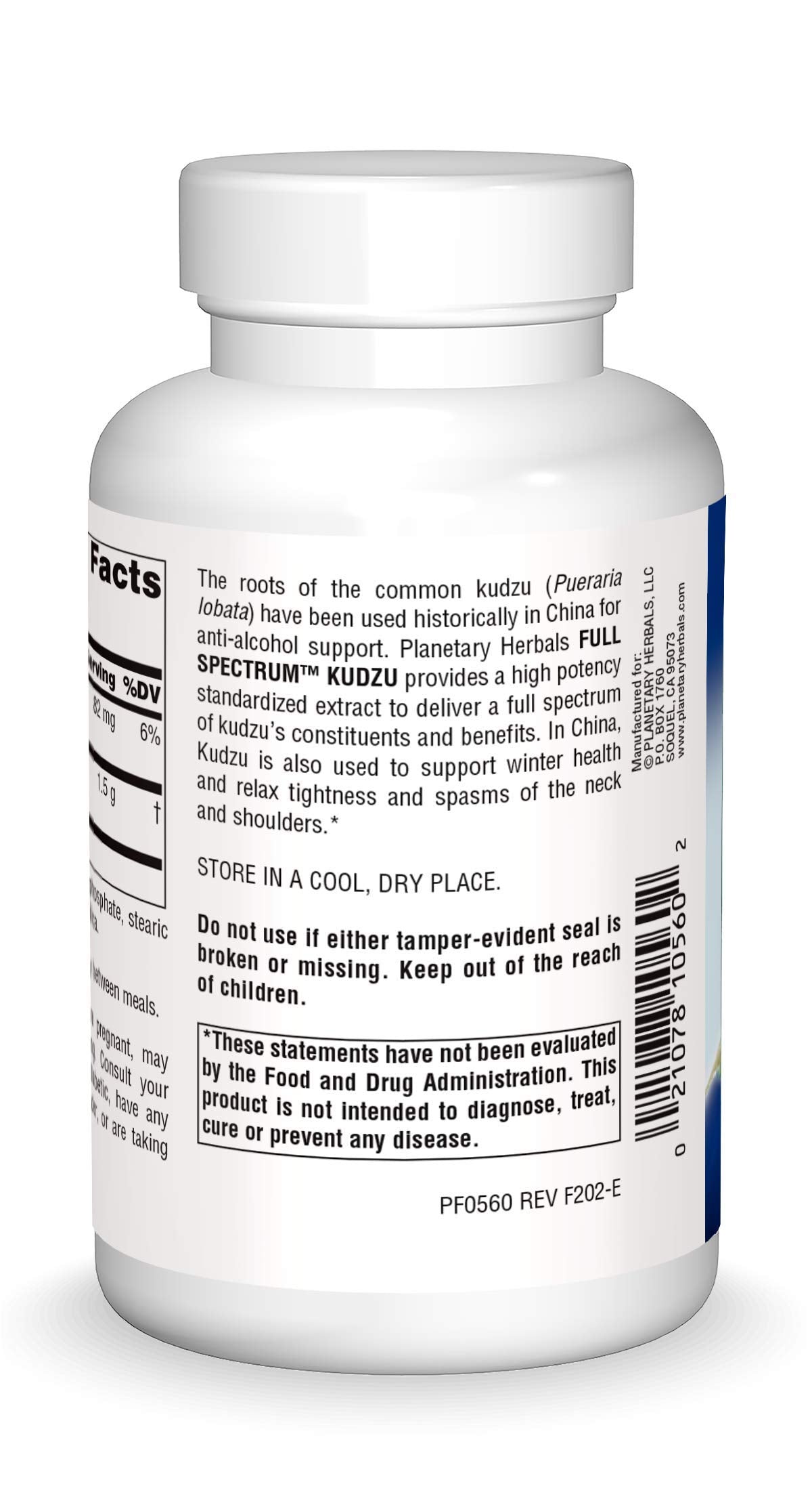 Planetary Herbals Full Spectrum Kudzu Tablets, 120 Tablets
