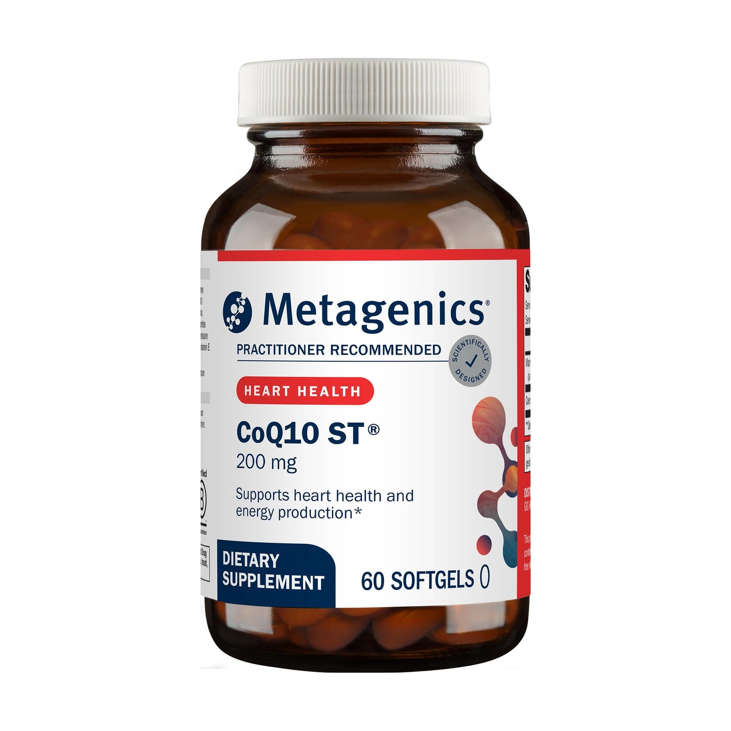 Metagenics CoQ10 ST-200 Supplement Softgels 60