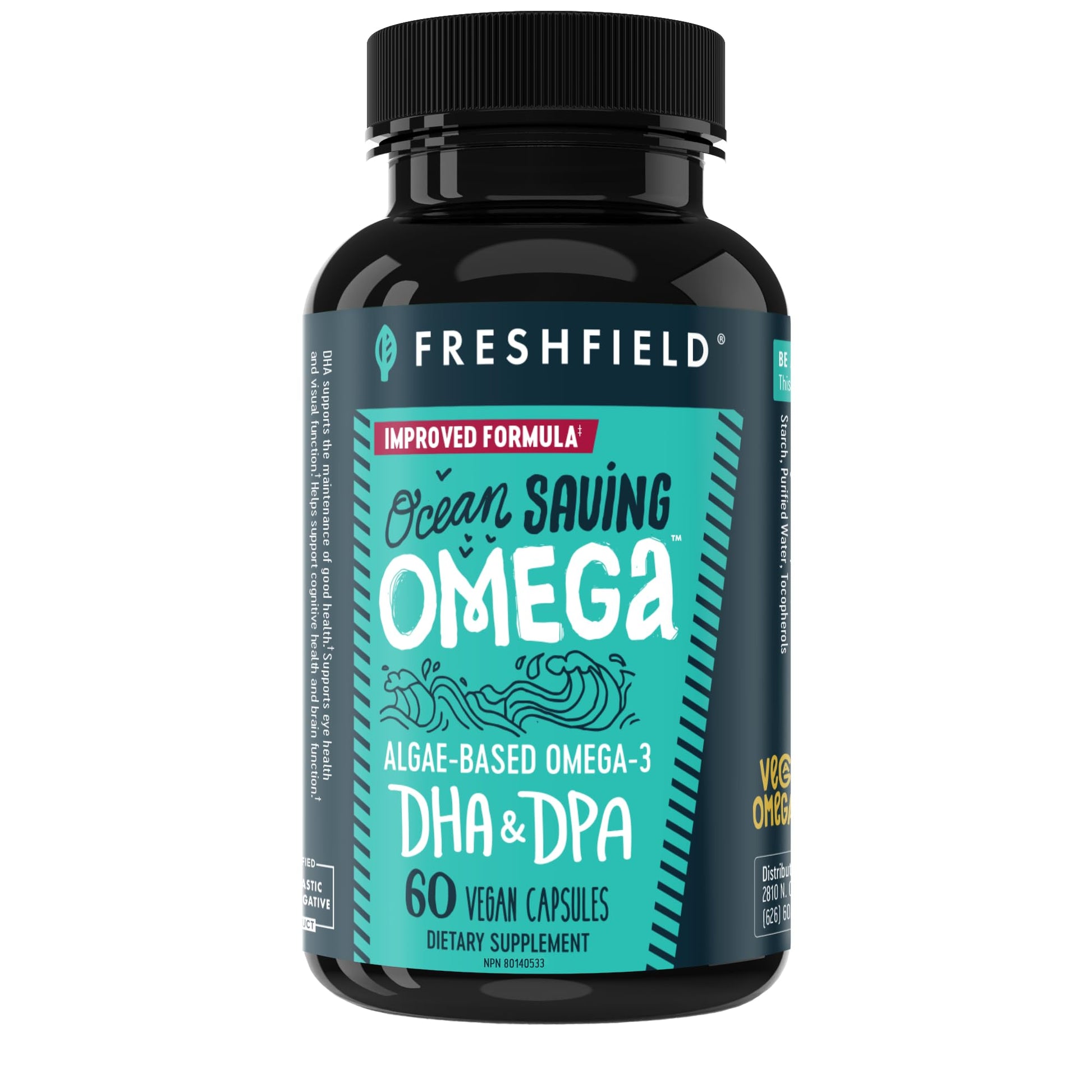 Freshfield Omega 3 DHA Softgels 60 Count