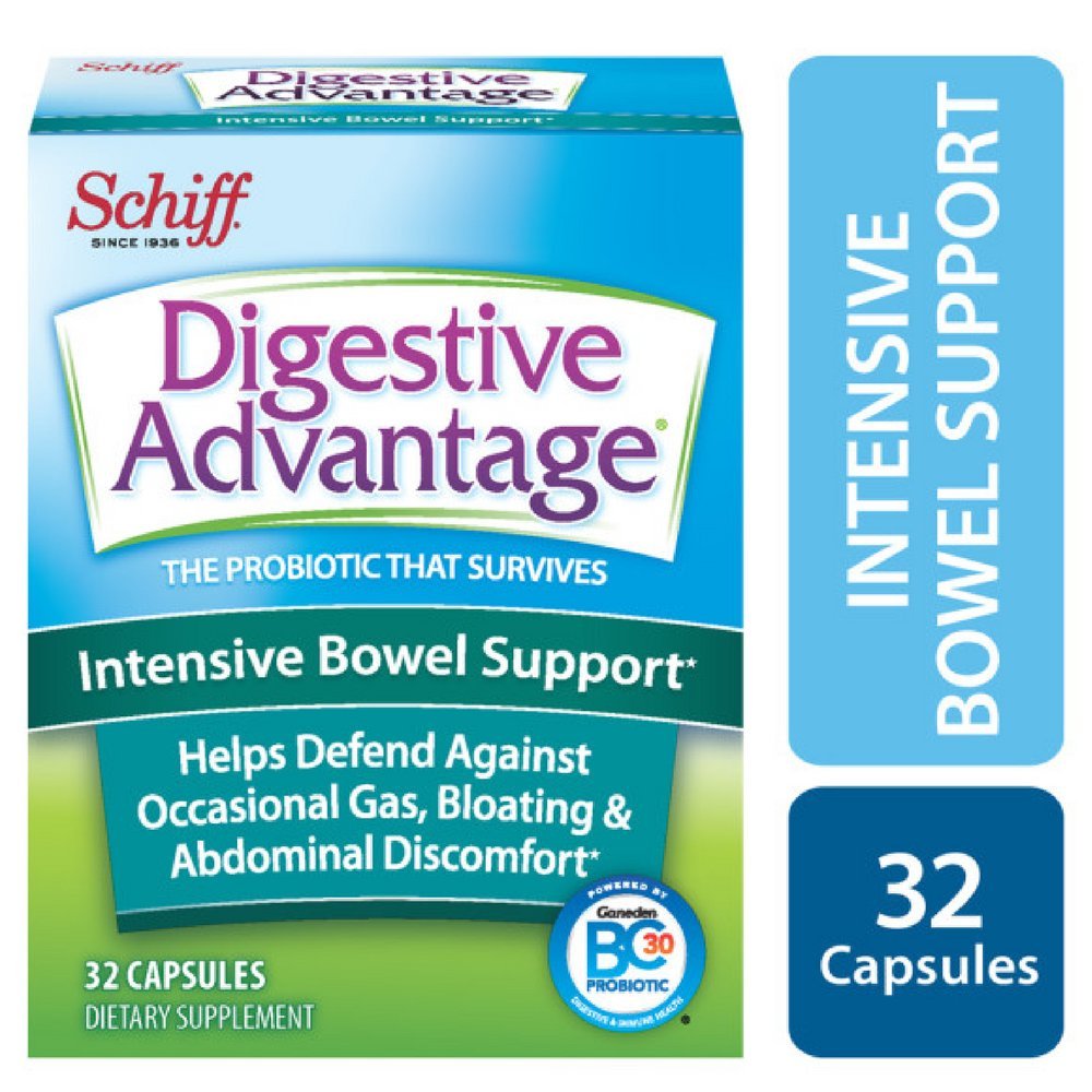 Digestive Advantage Intensive Bowel Support Capsules, 32 Count