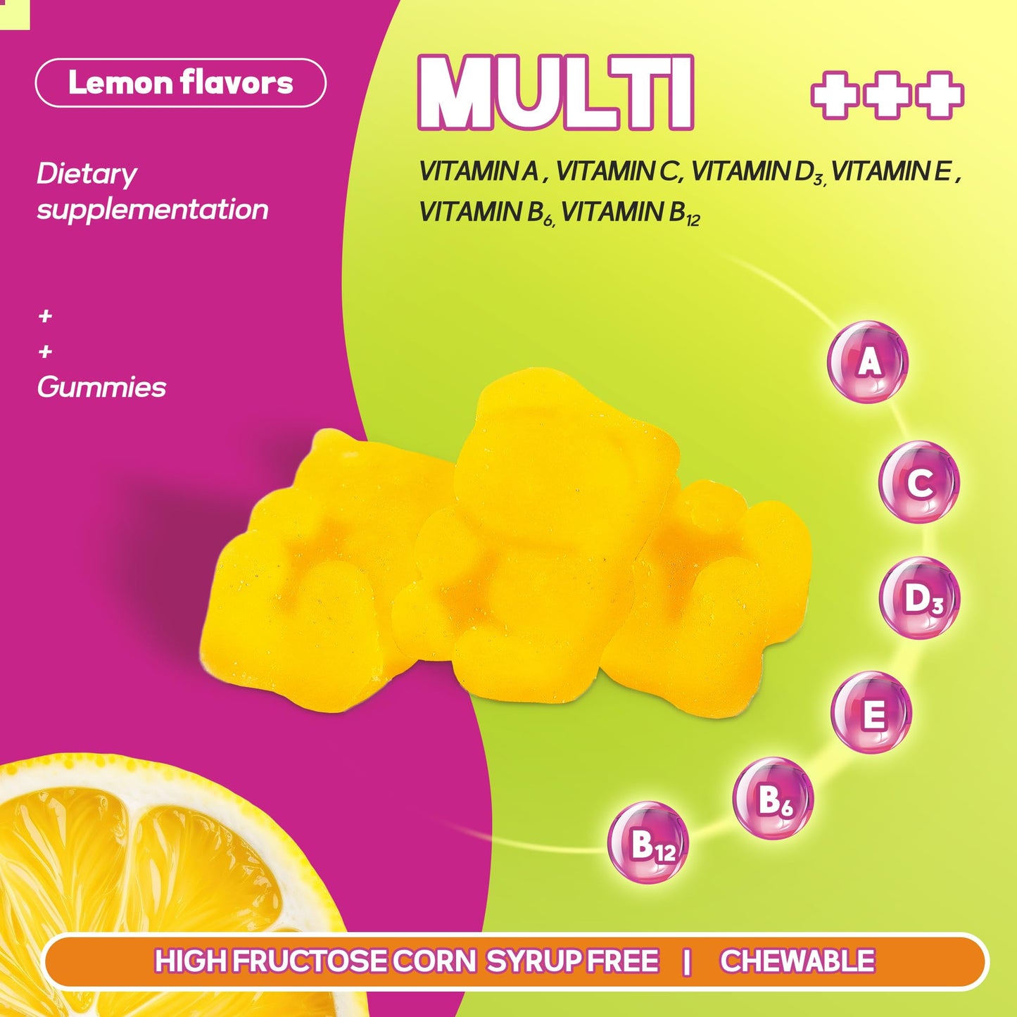 Faroromy Multivitamin for Women Gummy 60 Count