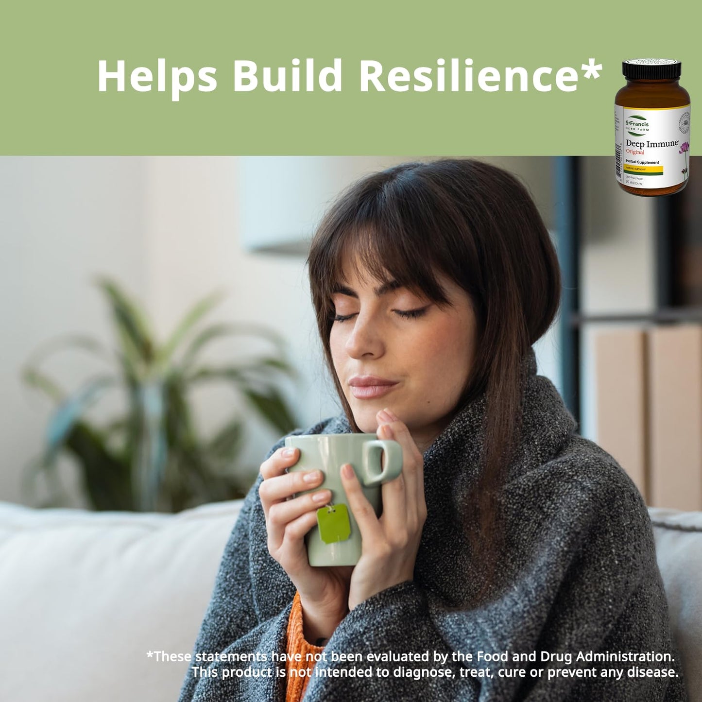St. Francis Herb Farm Deep Immune Capsules 90