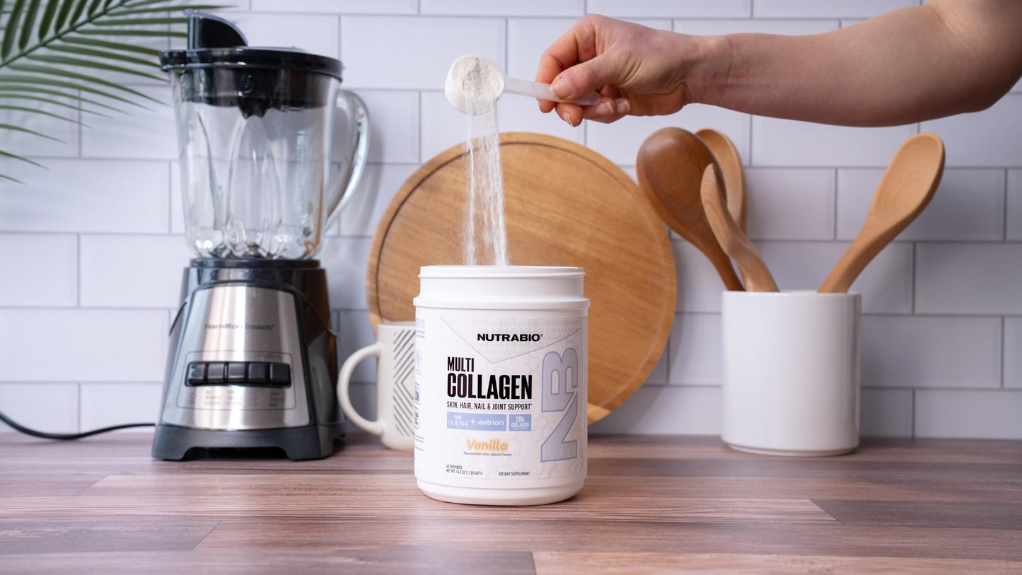 NutraBio Multi Collagen Powder 14.2 oz