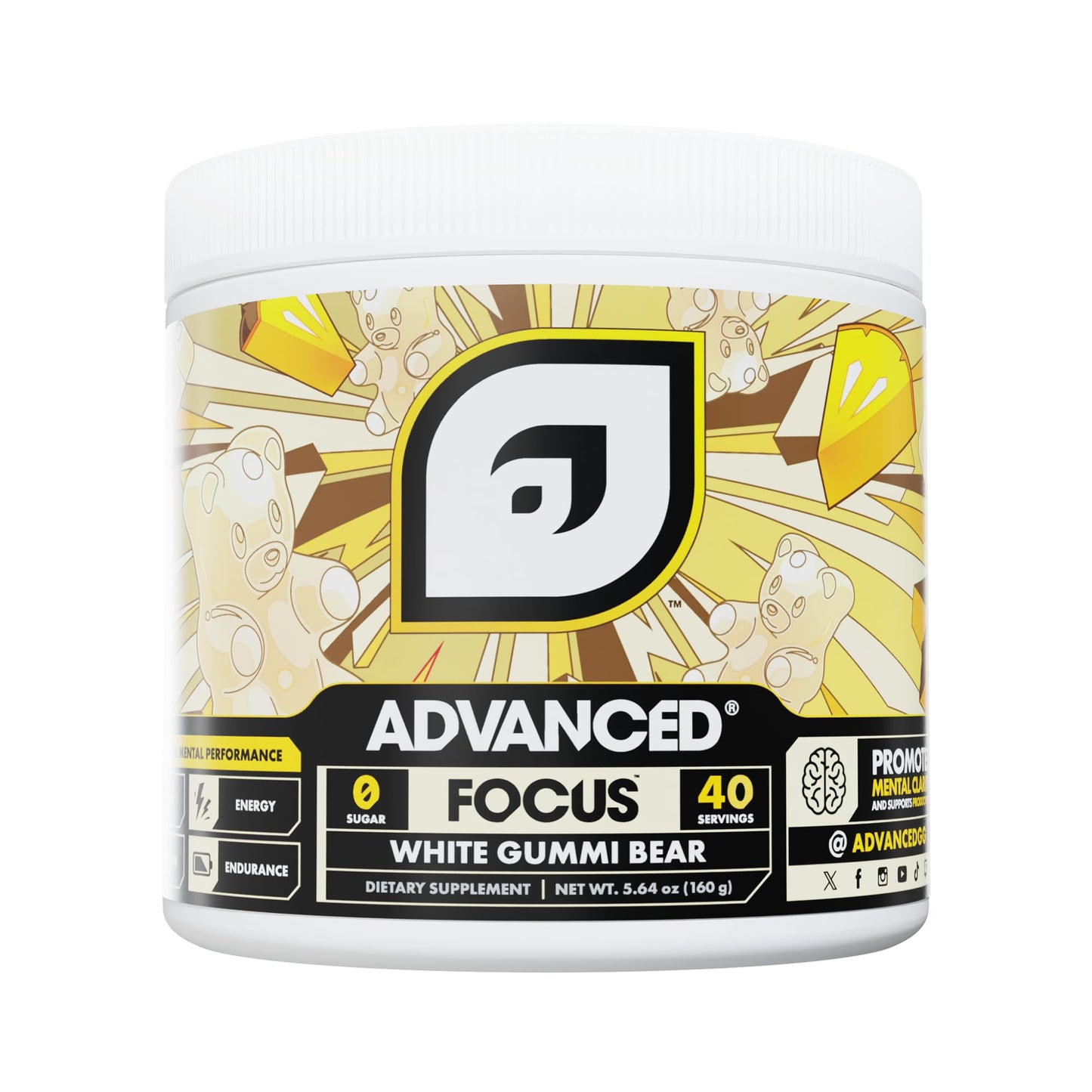 Advanced Focus Powder 5.64 Ounce