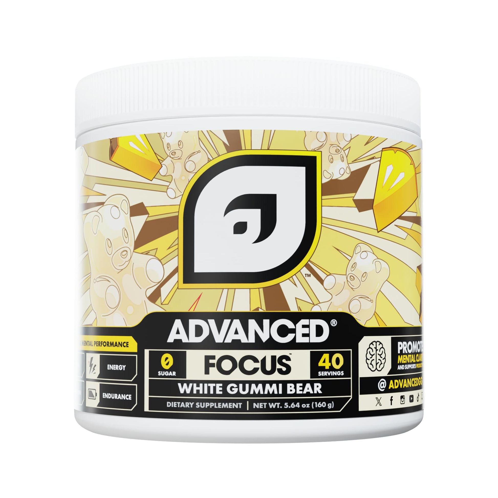 Advanced Focus Powder 5.64 Ounce
