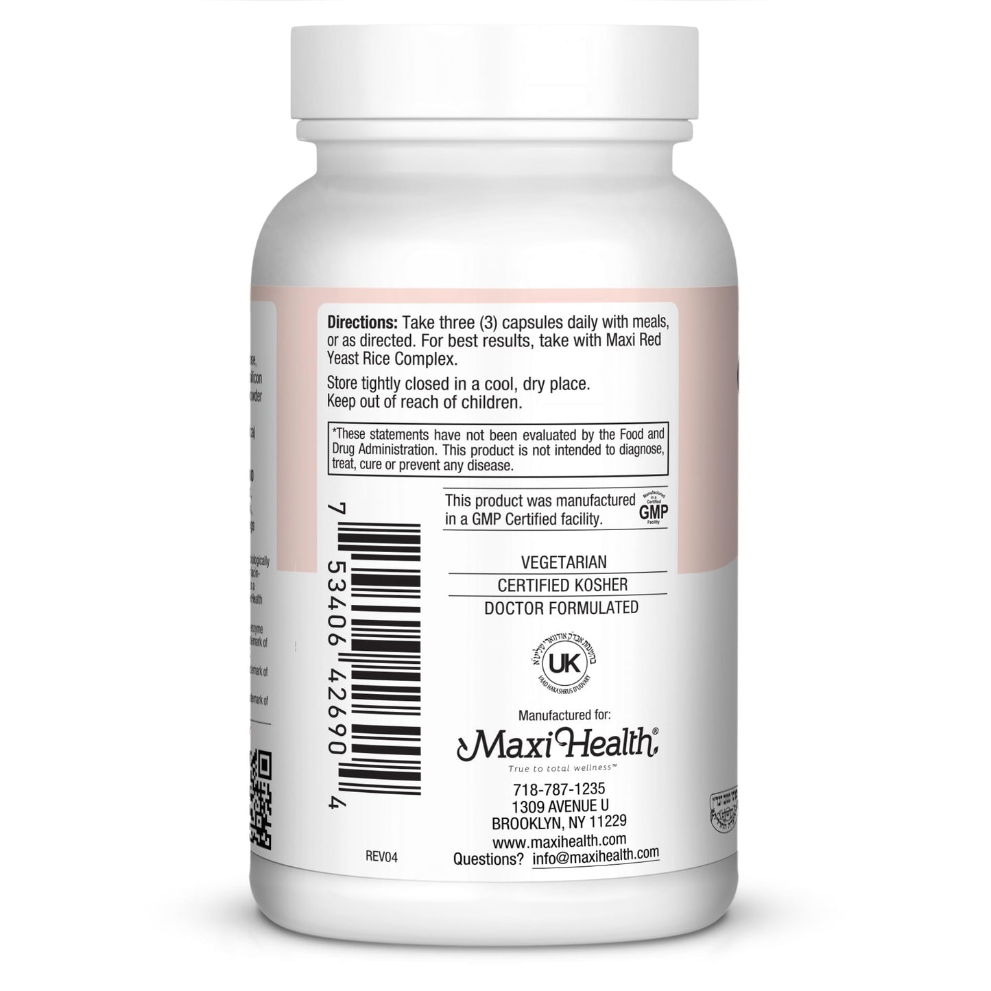 Maxi Health CH Control Capsule 90 Count