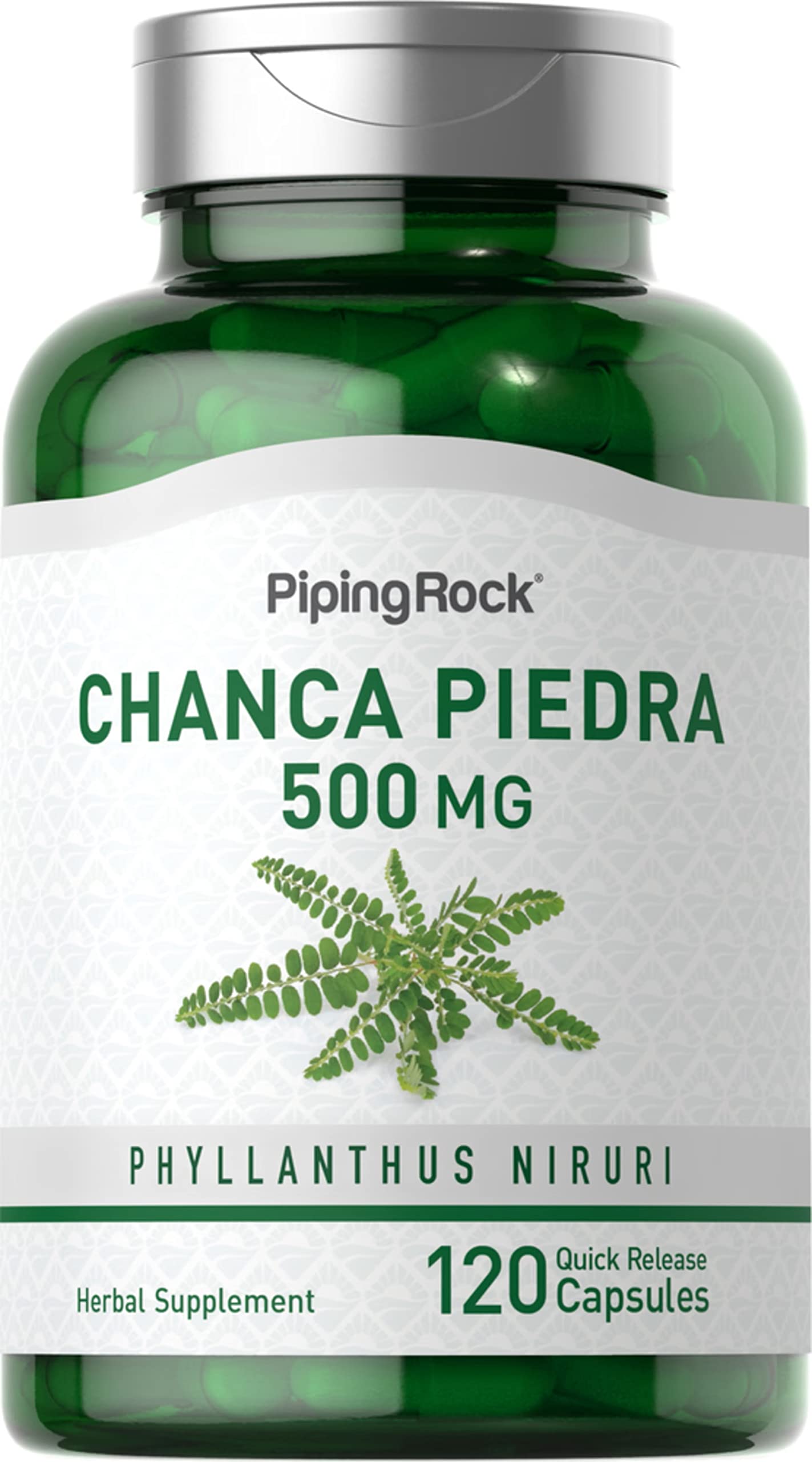 Piping Rock Chanca Piedra 500mg Capsules 120 Count