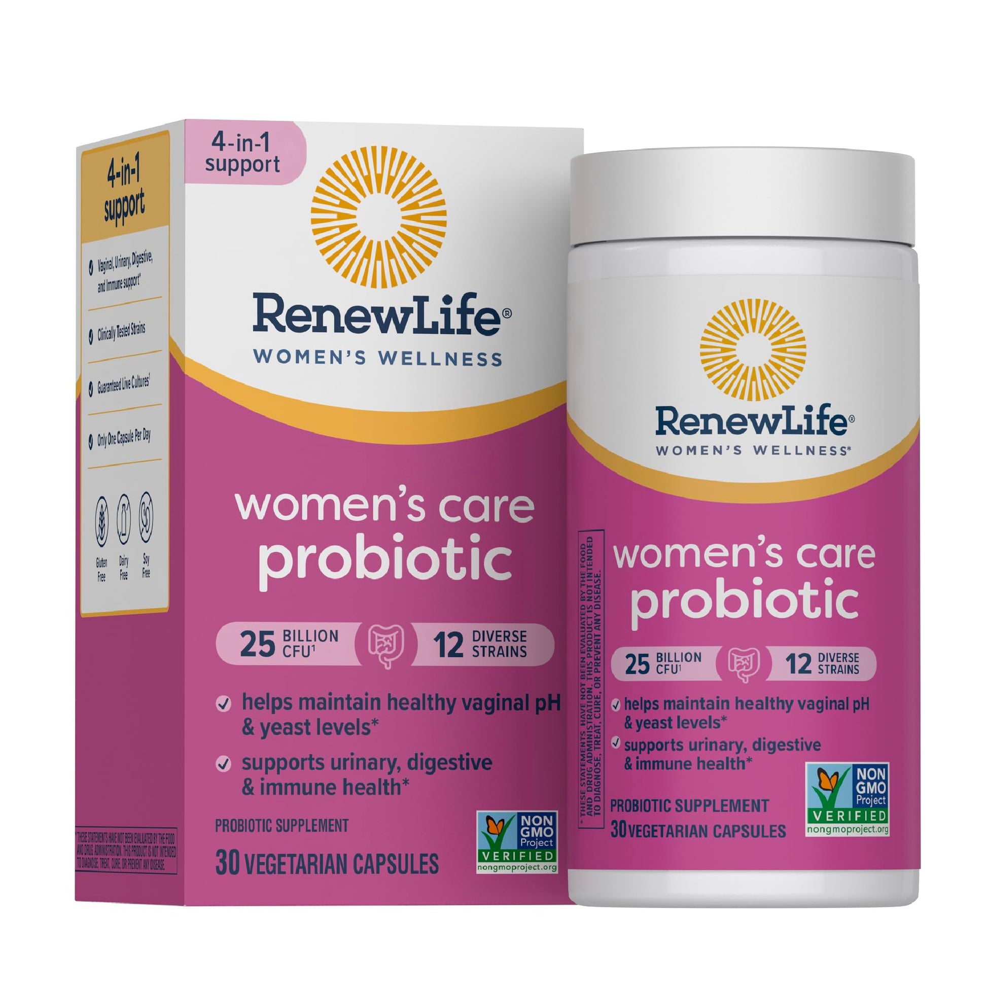 Renew Life Probiotics for Women Capsule, 30 Capsules