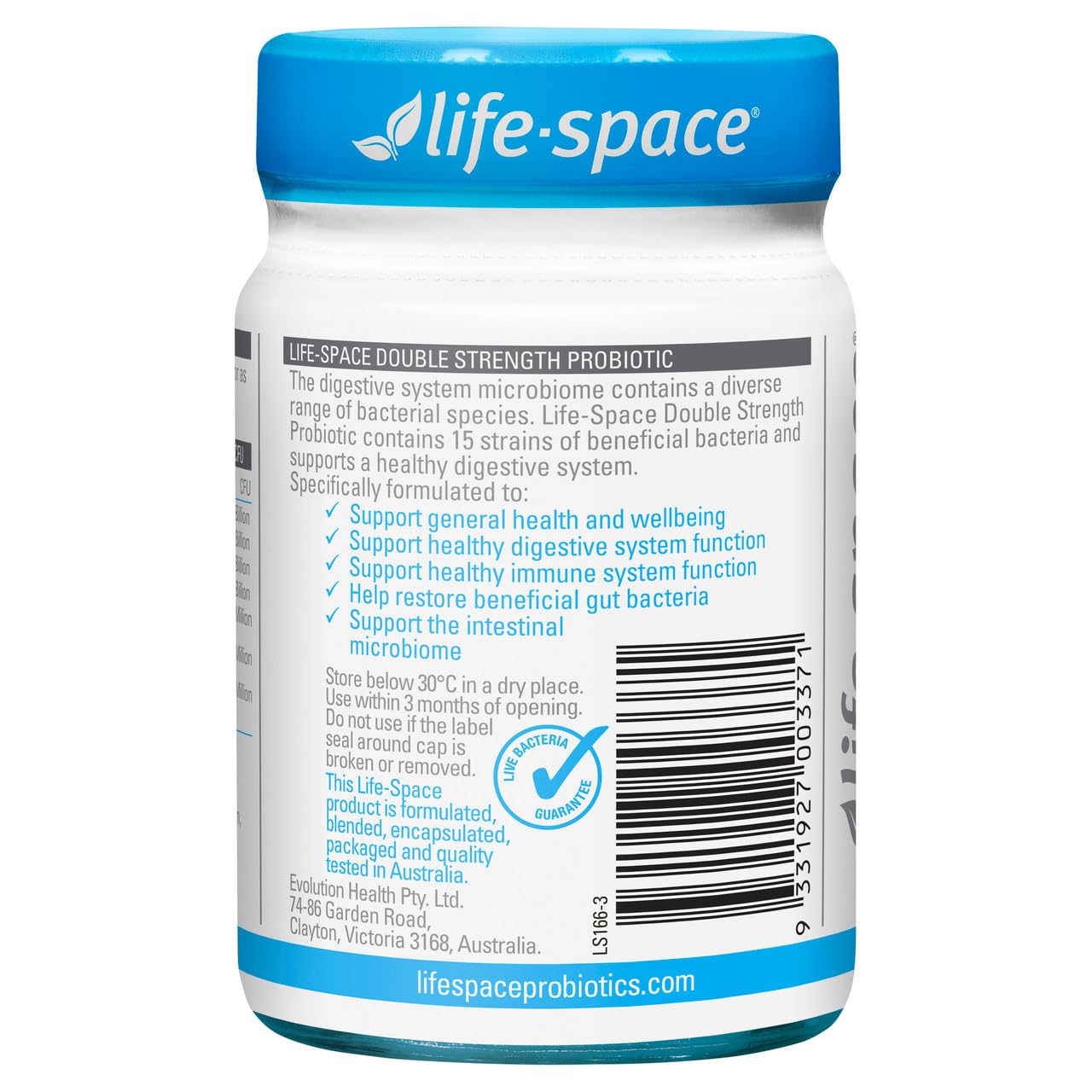 Life-Space Double Strength Probiotic Capsule, 30 Capsules