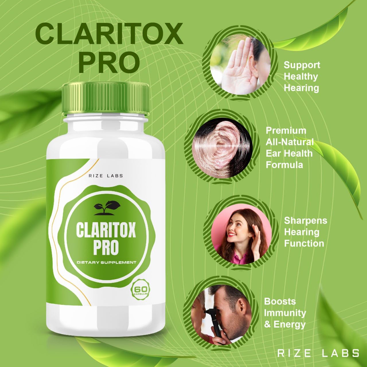 Rize Labs Claritox Pro Capsules 60 Capsules