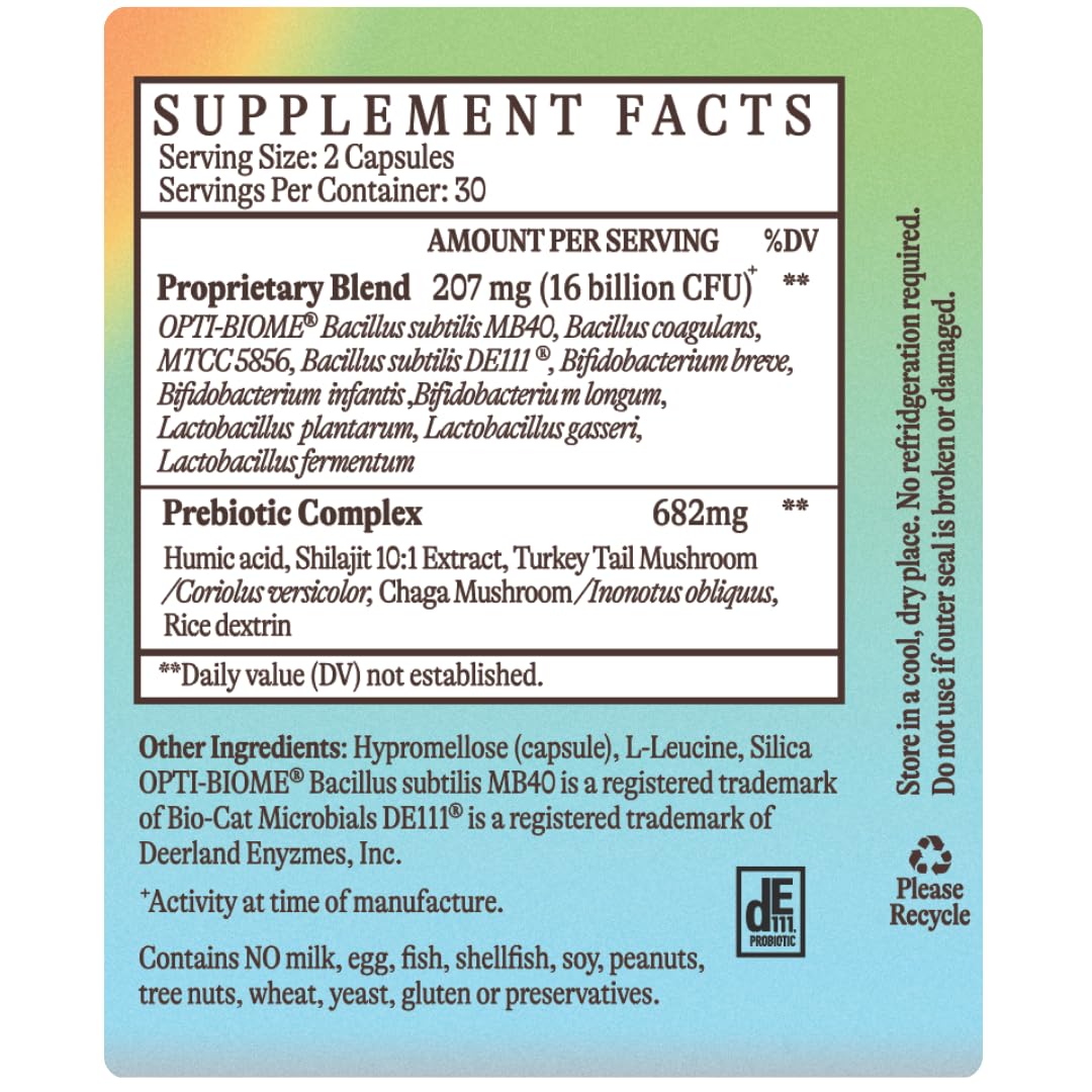 Solluna SBO Probiotics Capsule 60 Count