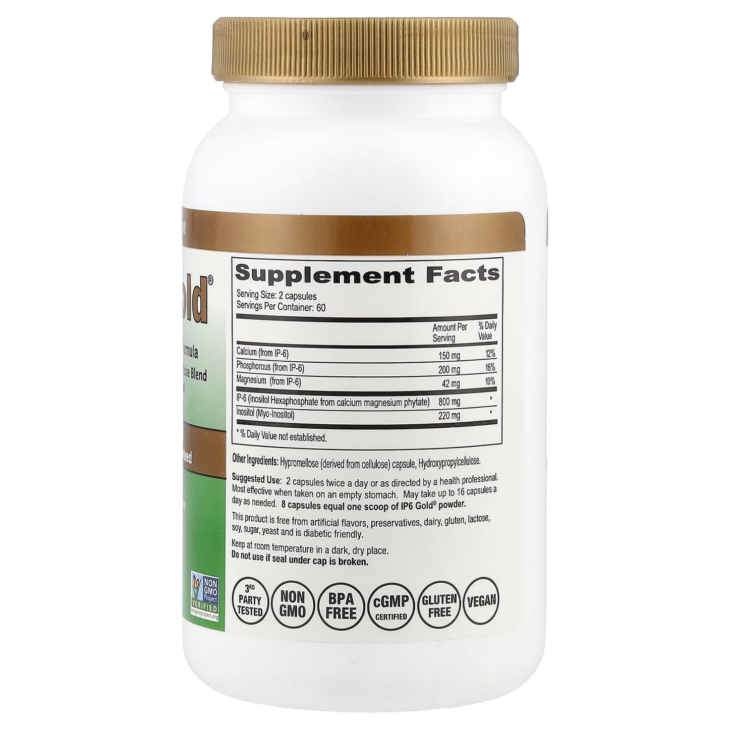 IP6 Gold Immune Support Formula Capsule 120 Capsules