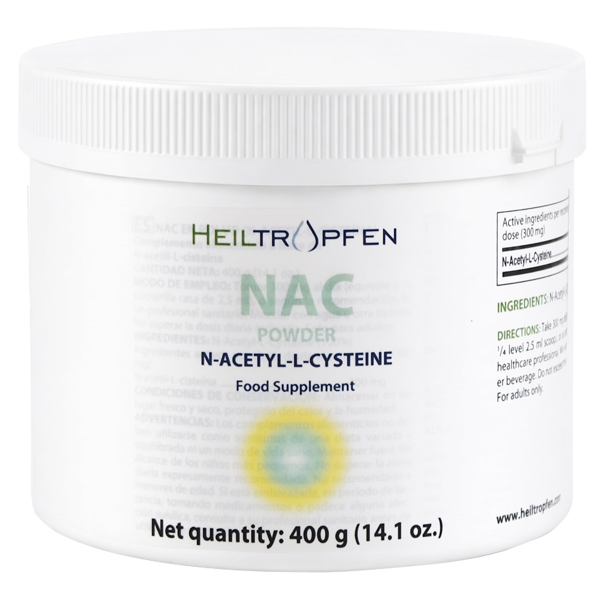 Heiltropfen NAC (N-Acetyl-L-Cysteine) Powder 14.1 oz