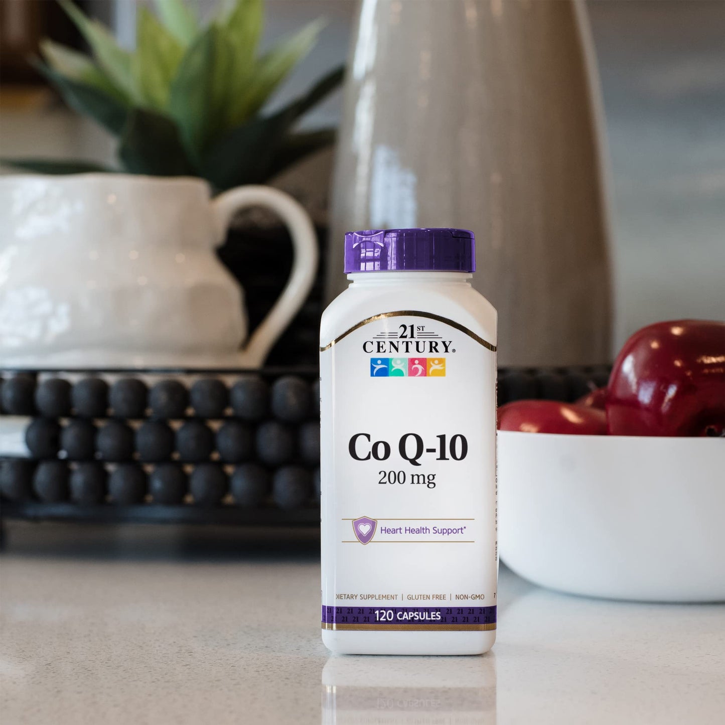 21st Century Co Q10 200 mg Capsules 120 Count
