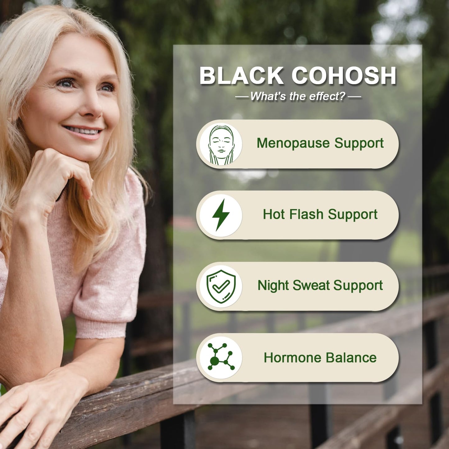 NutraNourish Black Cohosh Gummies 50mg per Serving, 60 Gummies