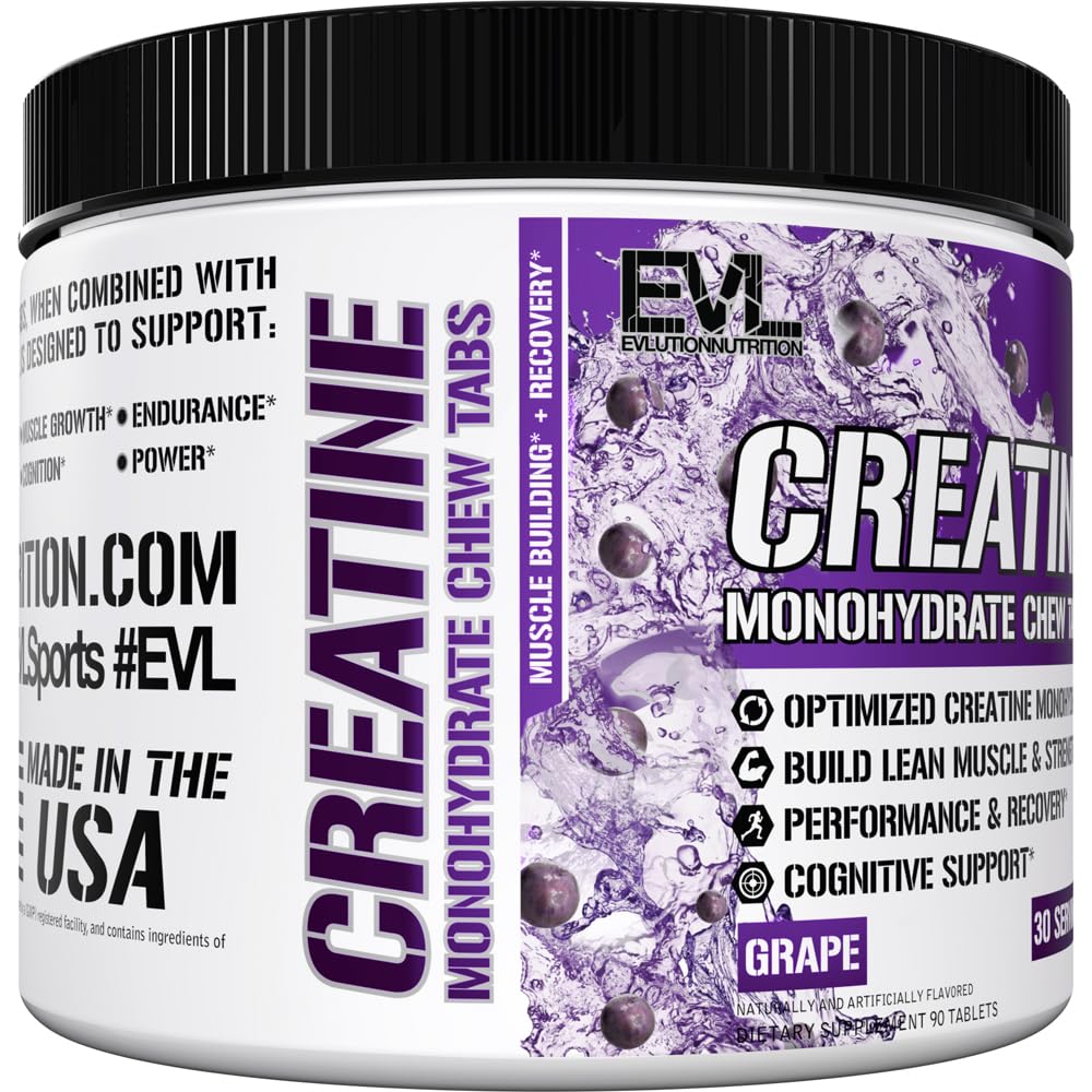 Evlution Creatine Monohydrate Tablet 90 Tablets