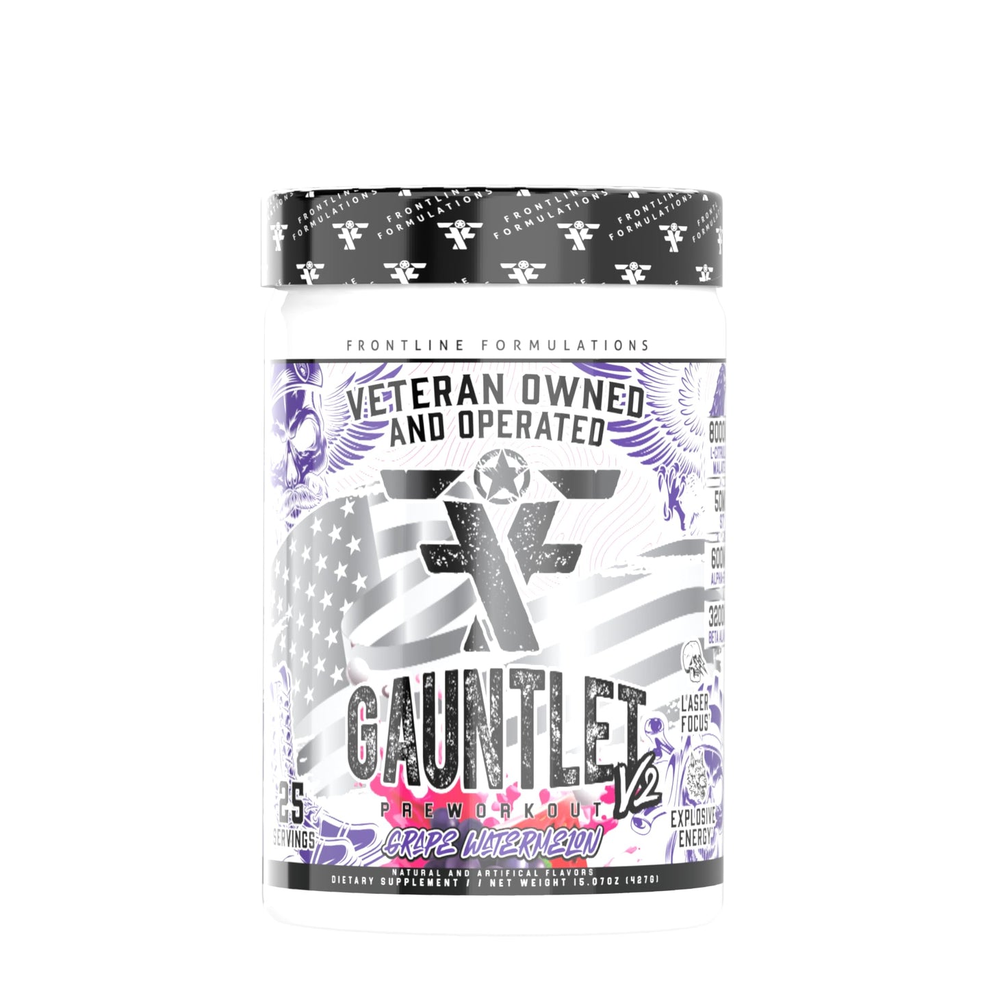 FRONTLINE FORMULATIONS Gauntlet Pre-Workout Powder 14 Servings