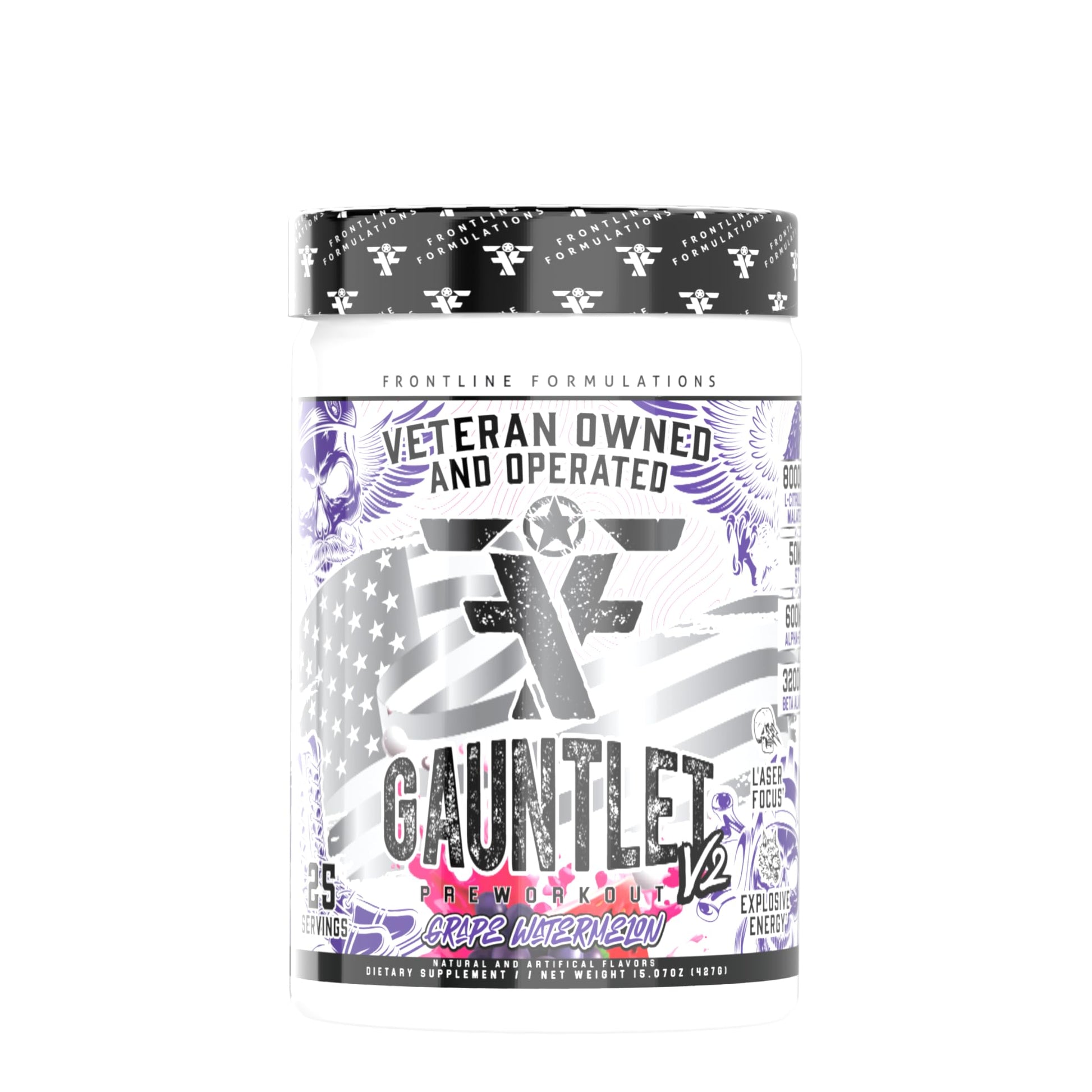 FRONTLINE FORMULATIONS Gauntlet Pre-Workout Powder 14 Servings
