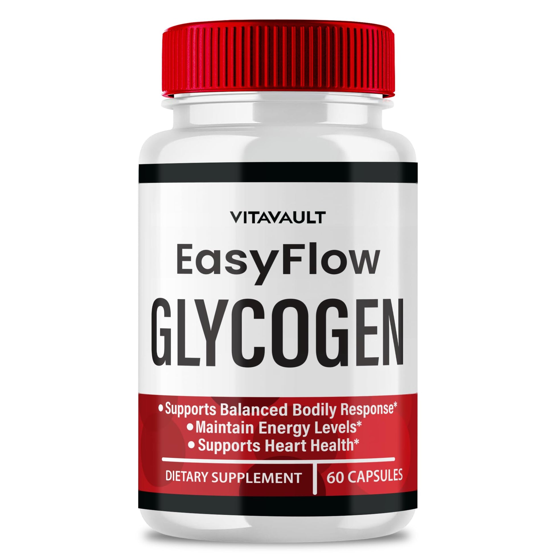 Vitavault Easy Flow Glycogen Support Capsules, 60 Capsules