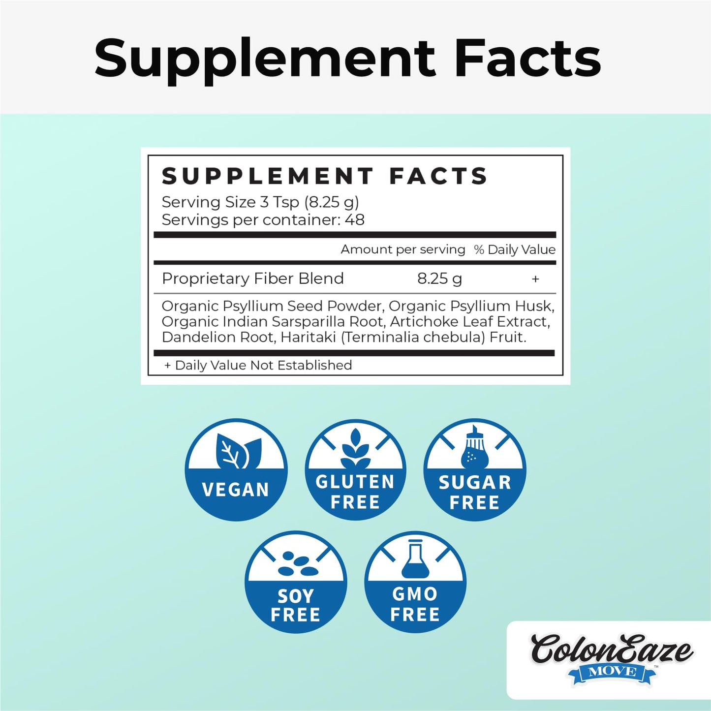 Imix Nutrition ColonEaze Move Powder, 14 oz