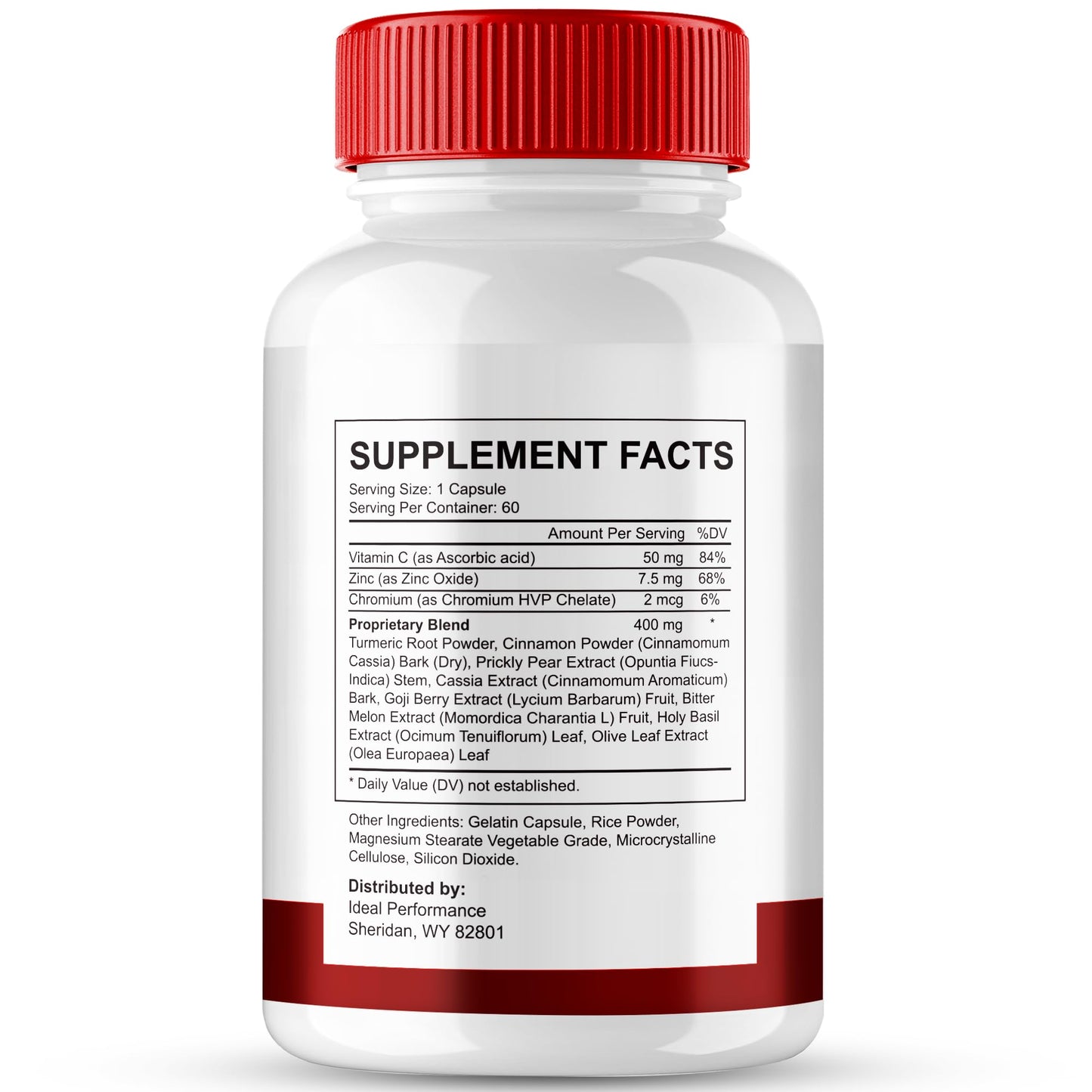 IDEAL PERFORMANCE GlycoIQ Blood Support Capsule 120 Capsules