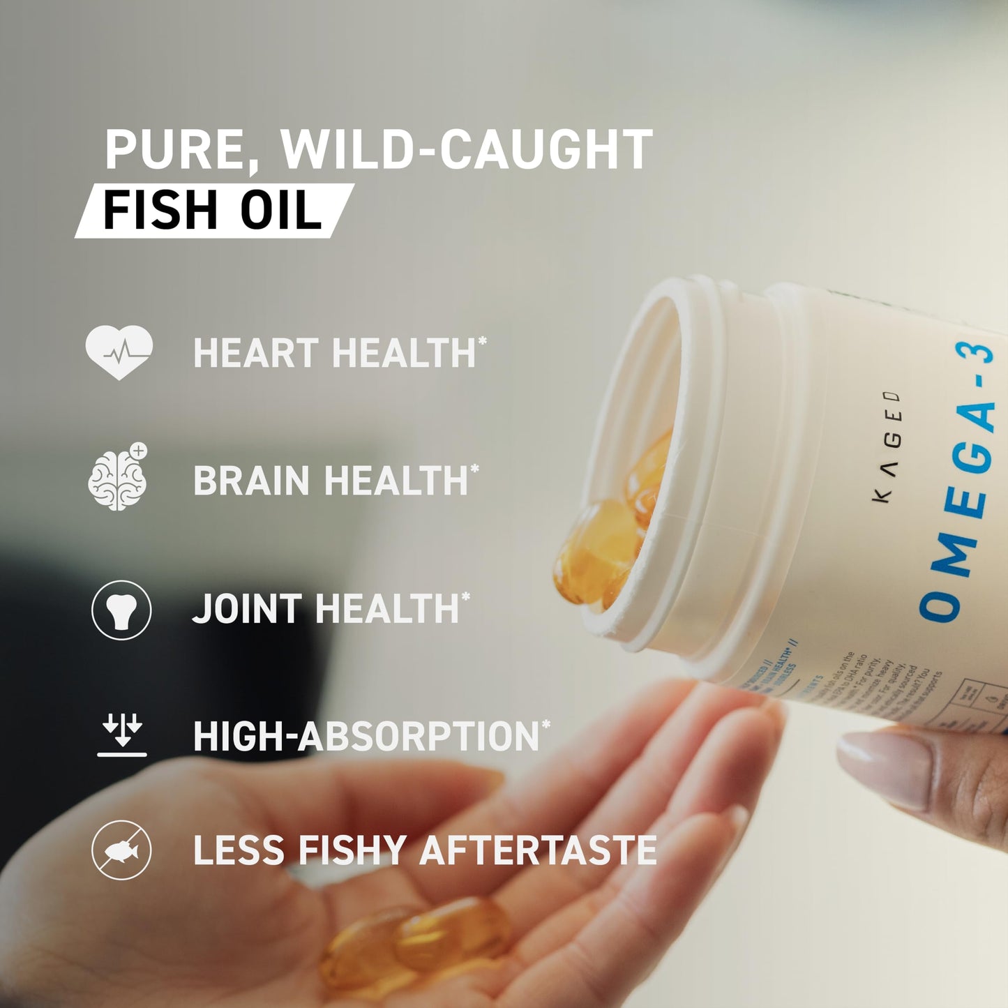 Kaged Omega 3 Softgels 60 Count