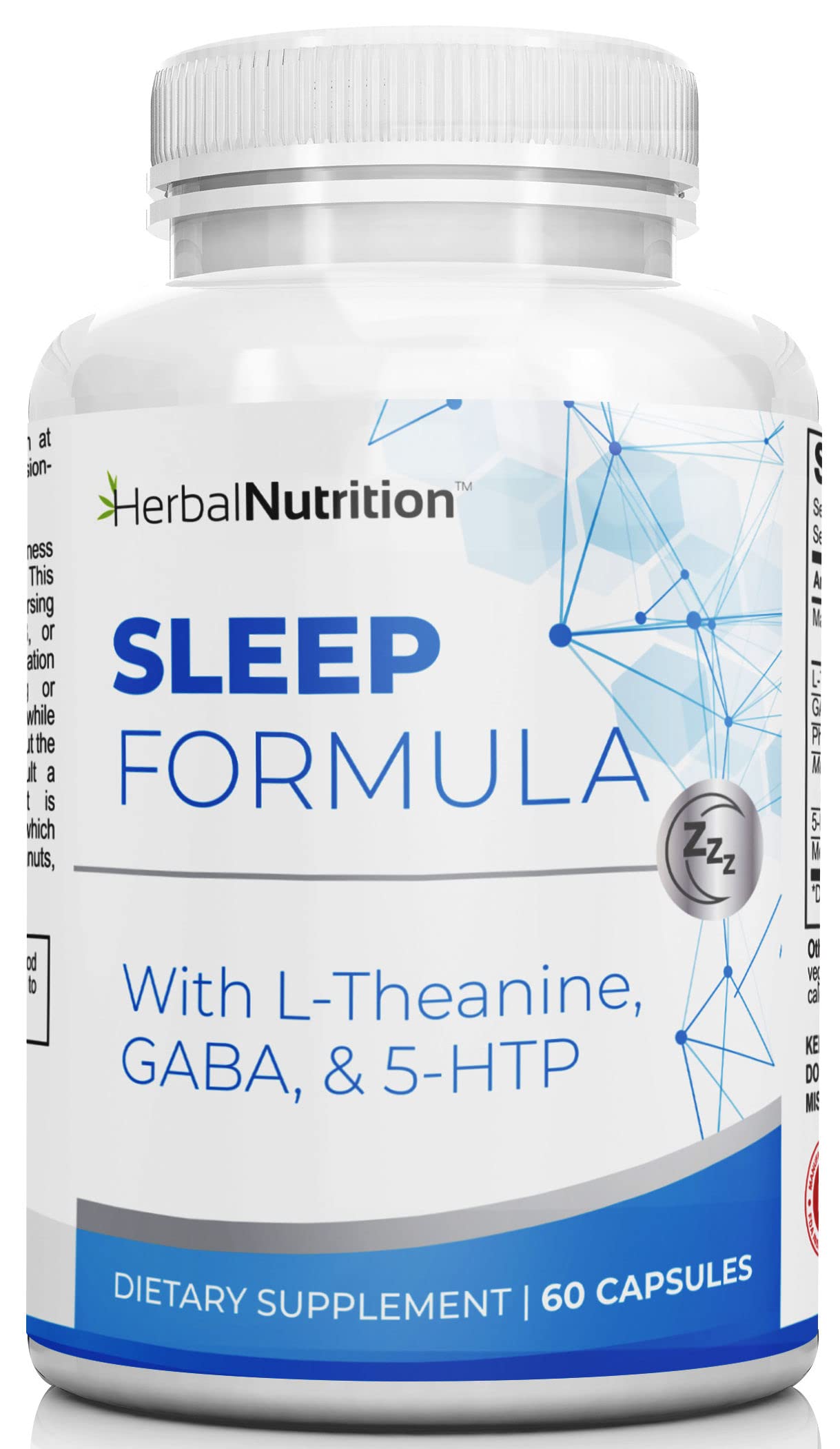 Herbal Nutrition Sleep Formula with Melatonin Sleep Support Supplement Capsule 1
