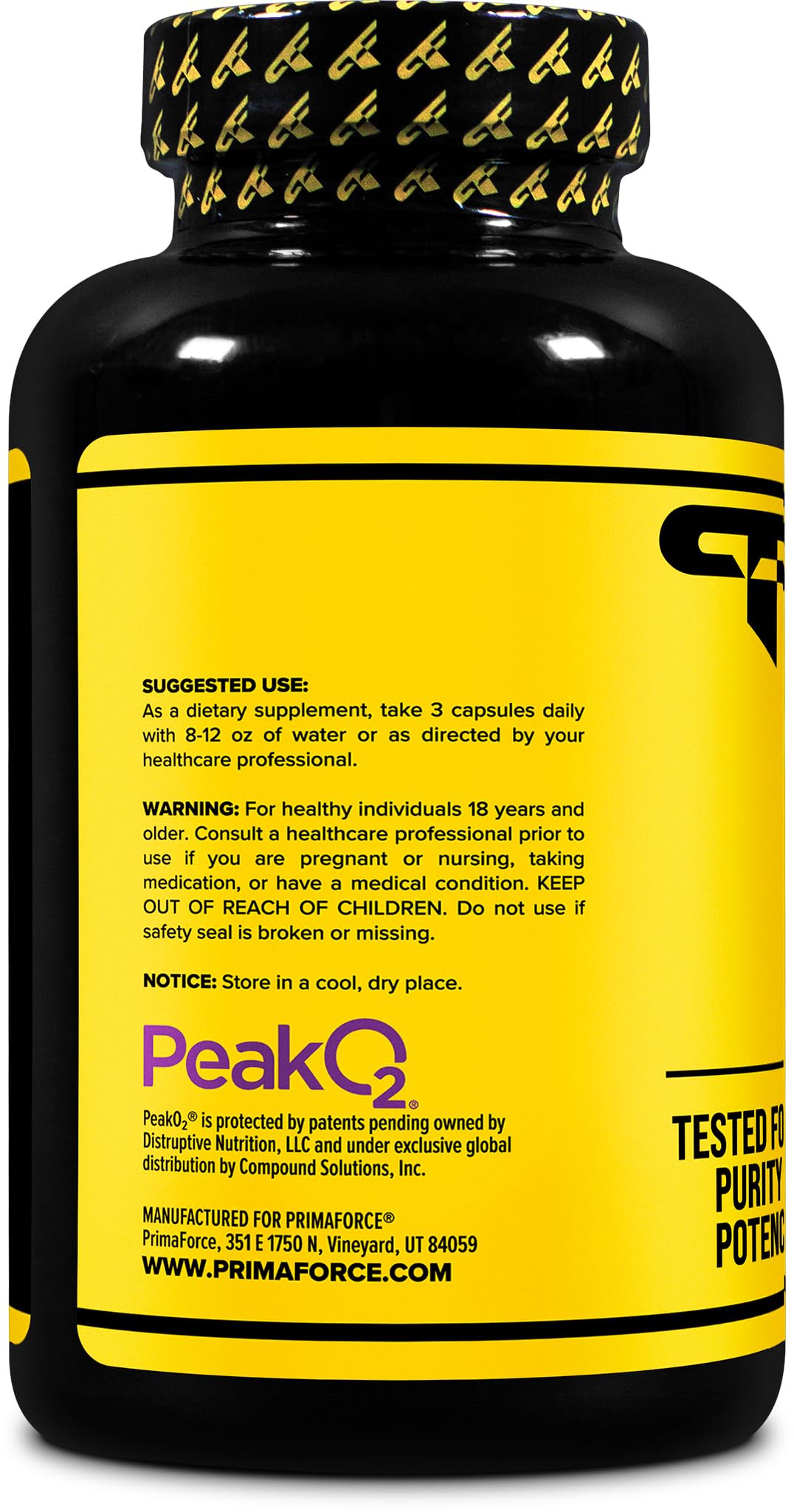 Primaforce Peak O2 Capsule 180 Capsules