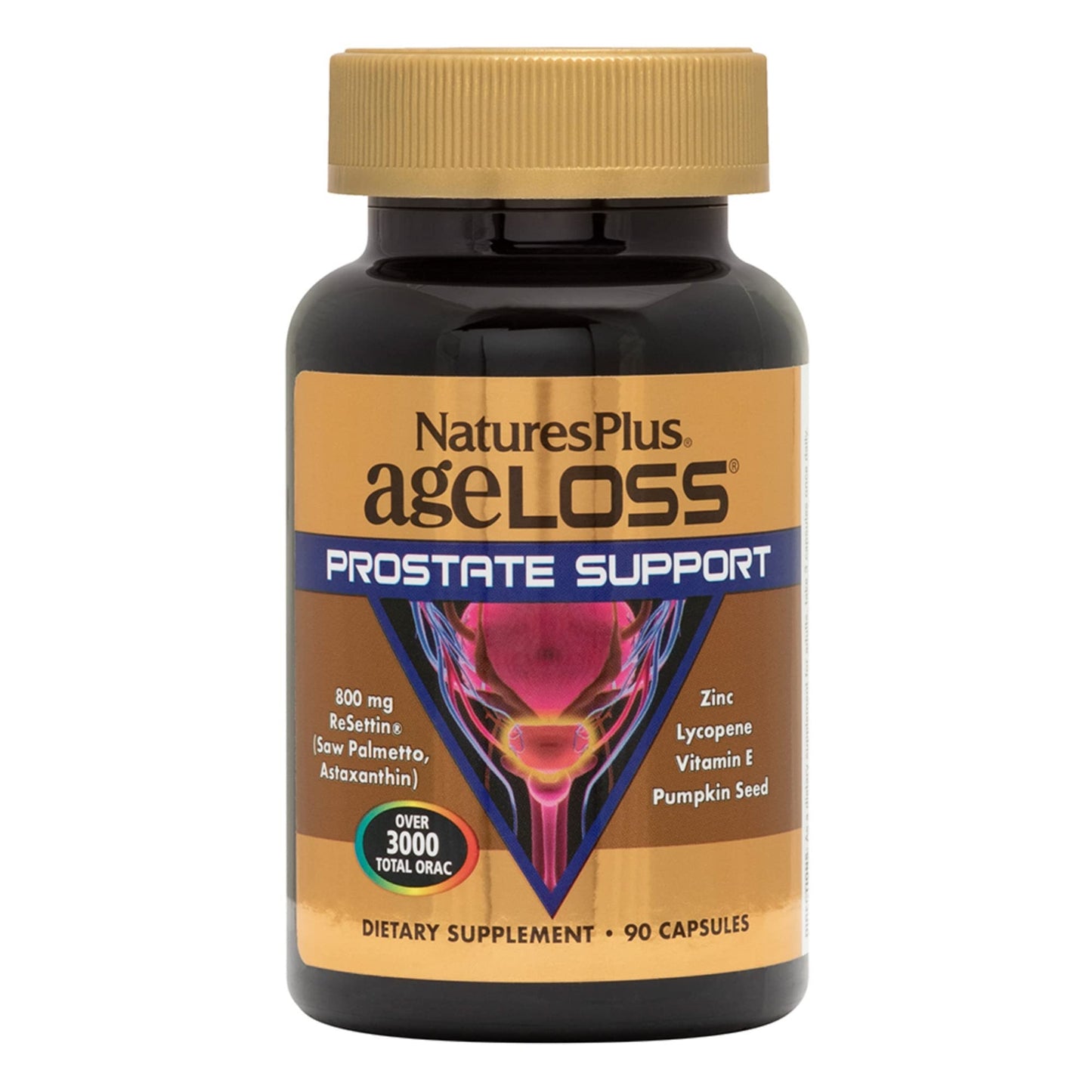NaturesPlus AgeLoss Prostate Support Capsules 90 Count