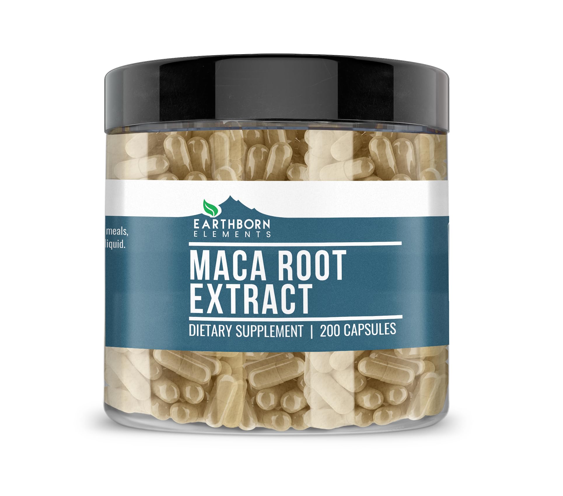 Earthborn Elements Maca Root Extract Capsules, 200 Count