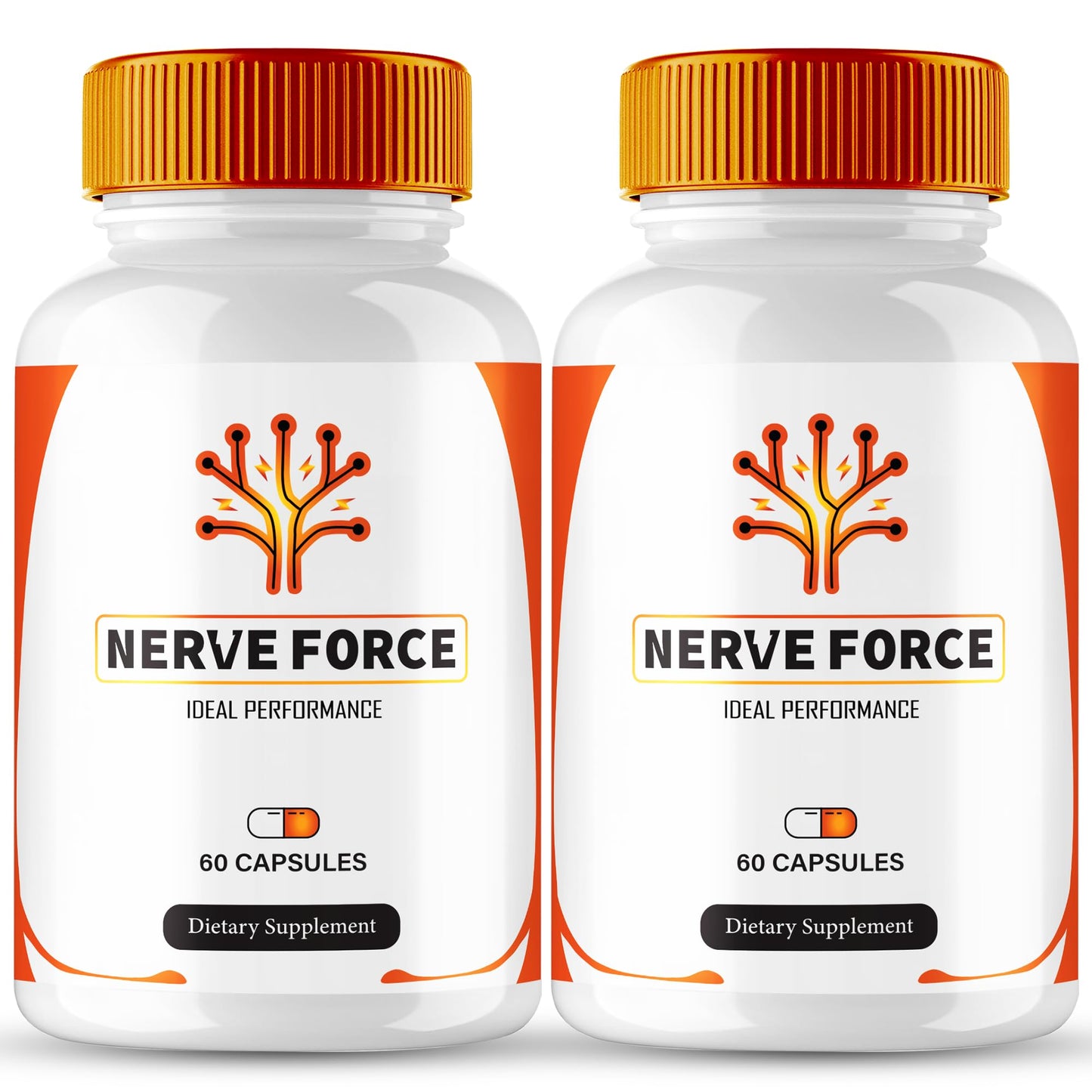 IDEAL PERFORMANCE Nerve Force Neuropathy Supplement Capsules, 160 Capsules
