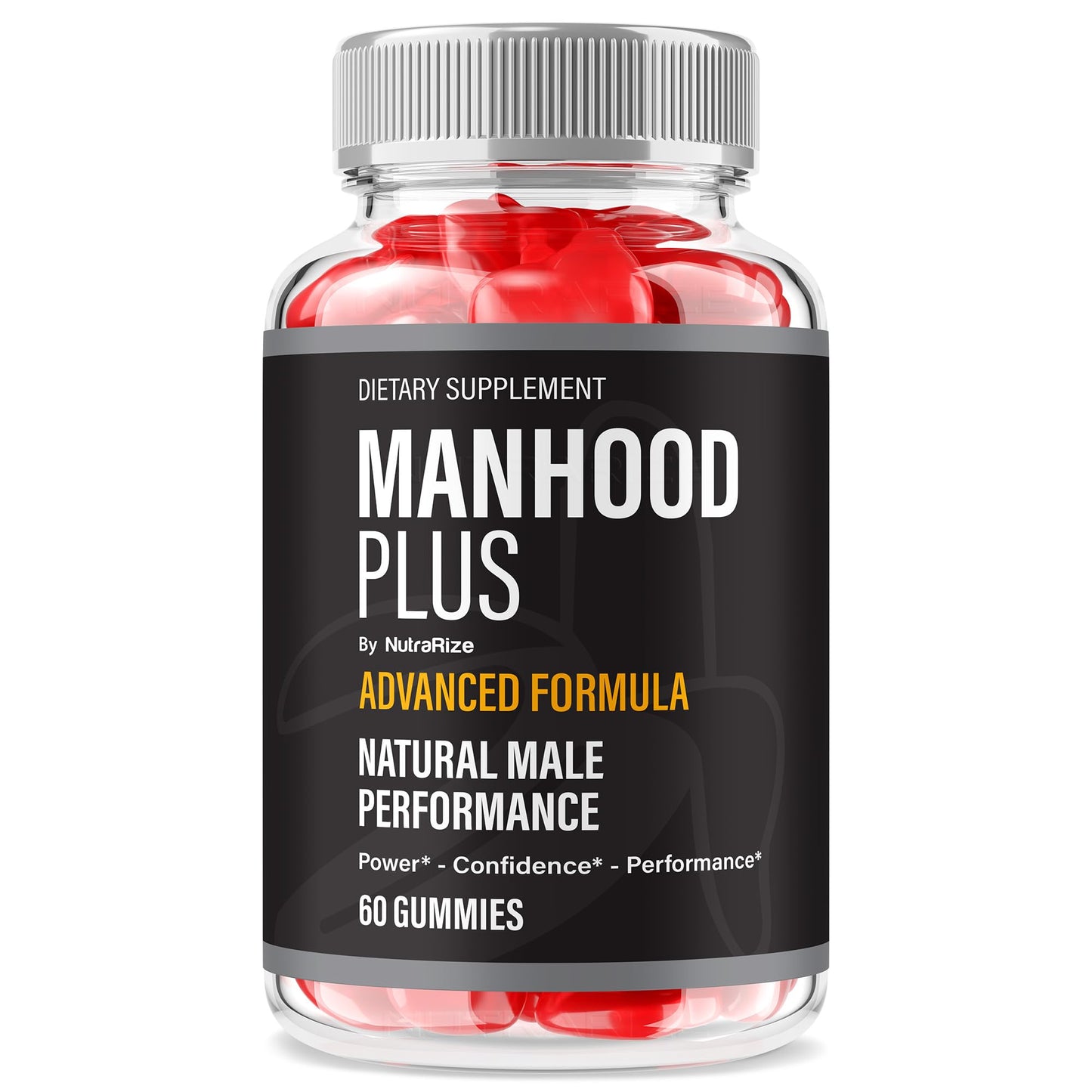 NutraRize Manhood Plus Gummies, 60 Gummies