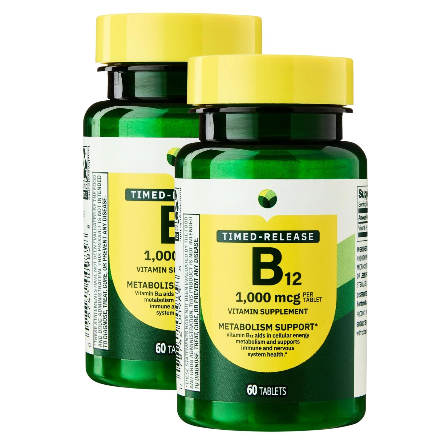 KP+ Vitamin B12 1000 mcg Timed-Release Tablet, 60 Tablets