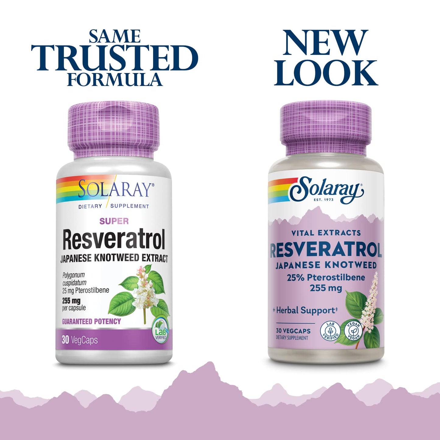 SOLARAY Super Resveratrol with Pterostilbene Capsules, 30 Count