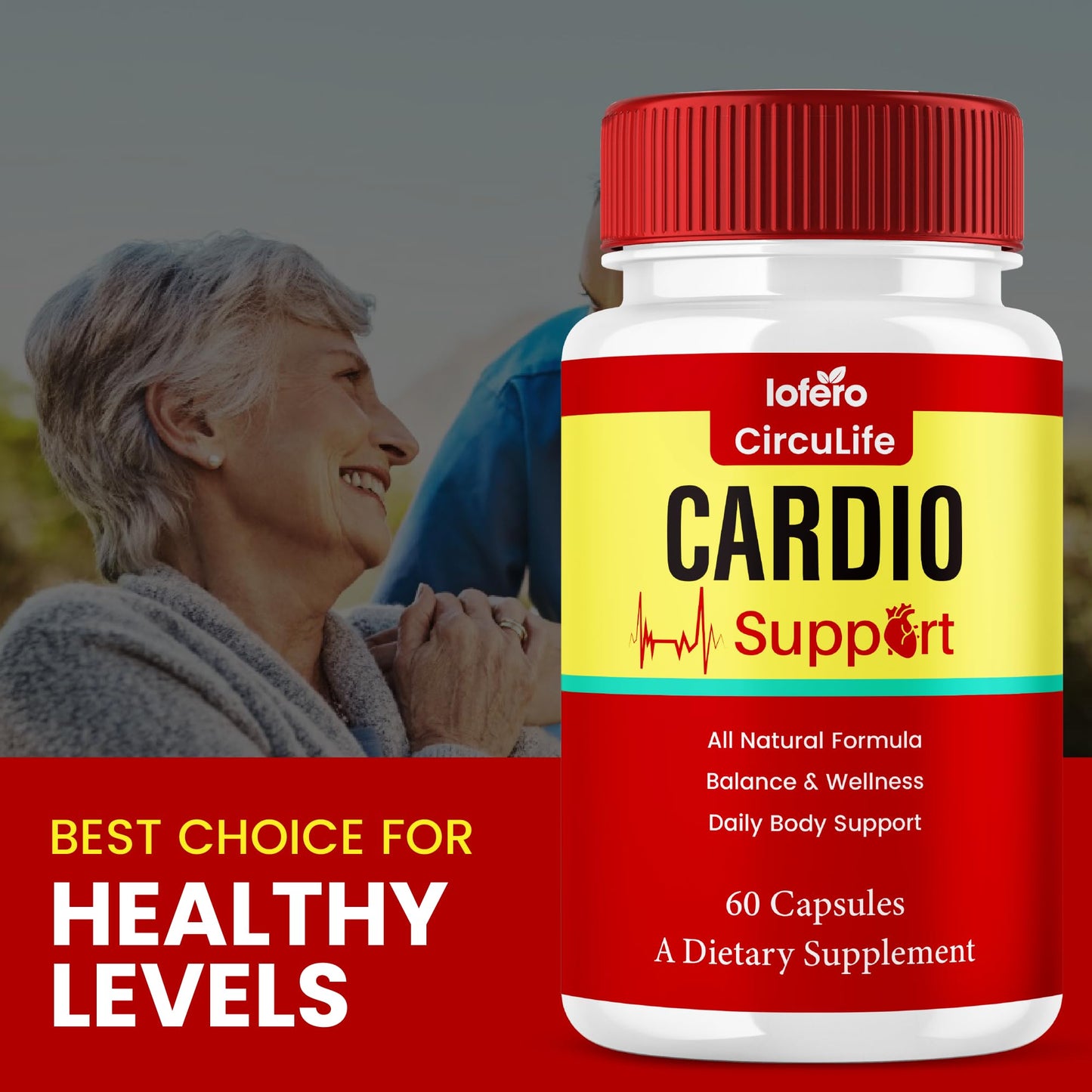 Lofero CircuLife Blood Pressure Support Capsules 120 Count