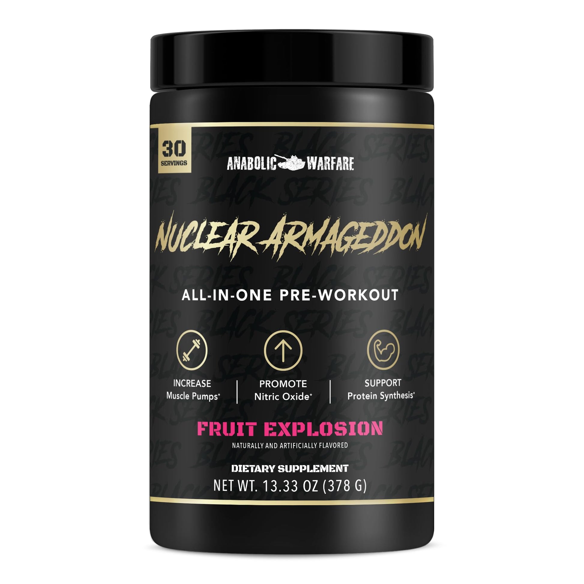 Anabolic Warfare Nuclear Armageddon Pre Workout Powder, 14.9 Ounce