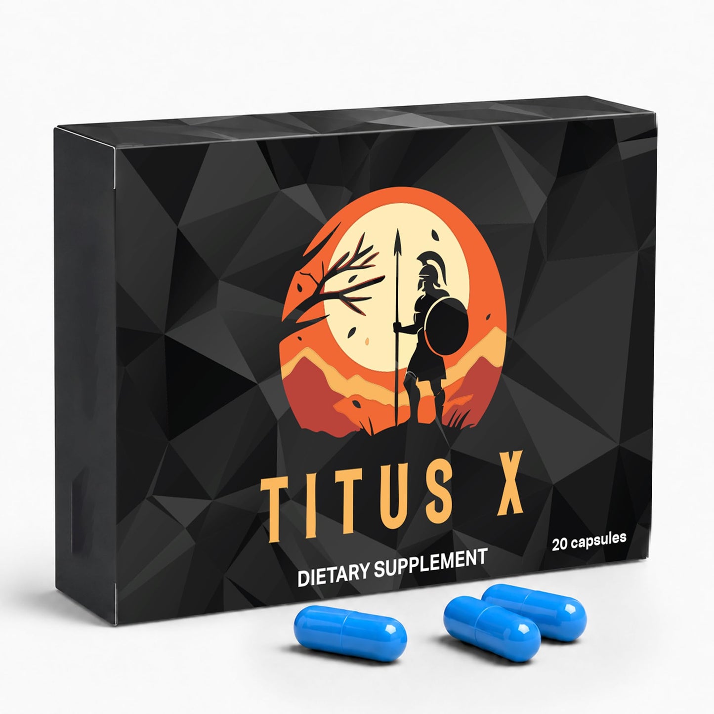 POWERHOUSE FACTORY Men’s Vitality & Wellness Support Capsules, 1 Pack
