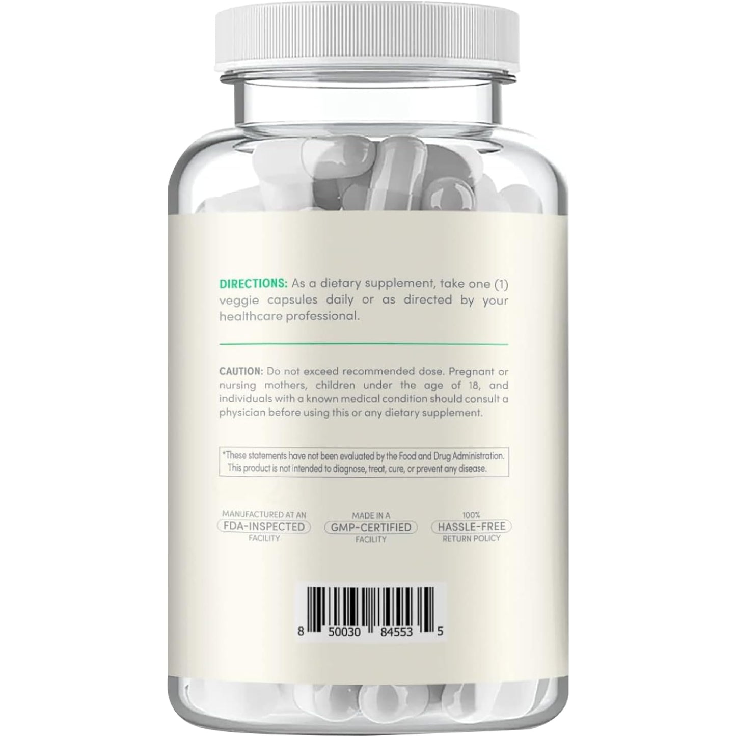 Clear Formulas Vitamin B3 Nicotinamide 500mg Capsule 180 Count
