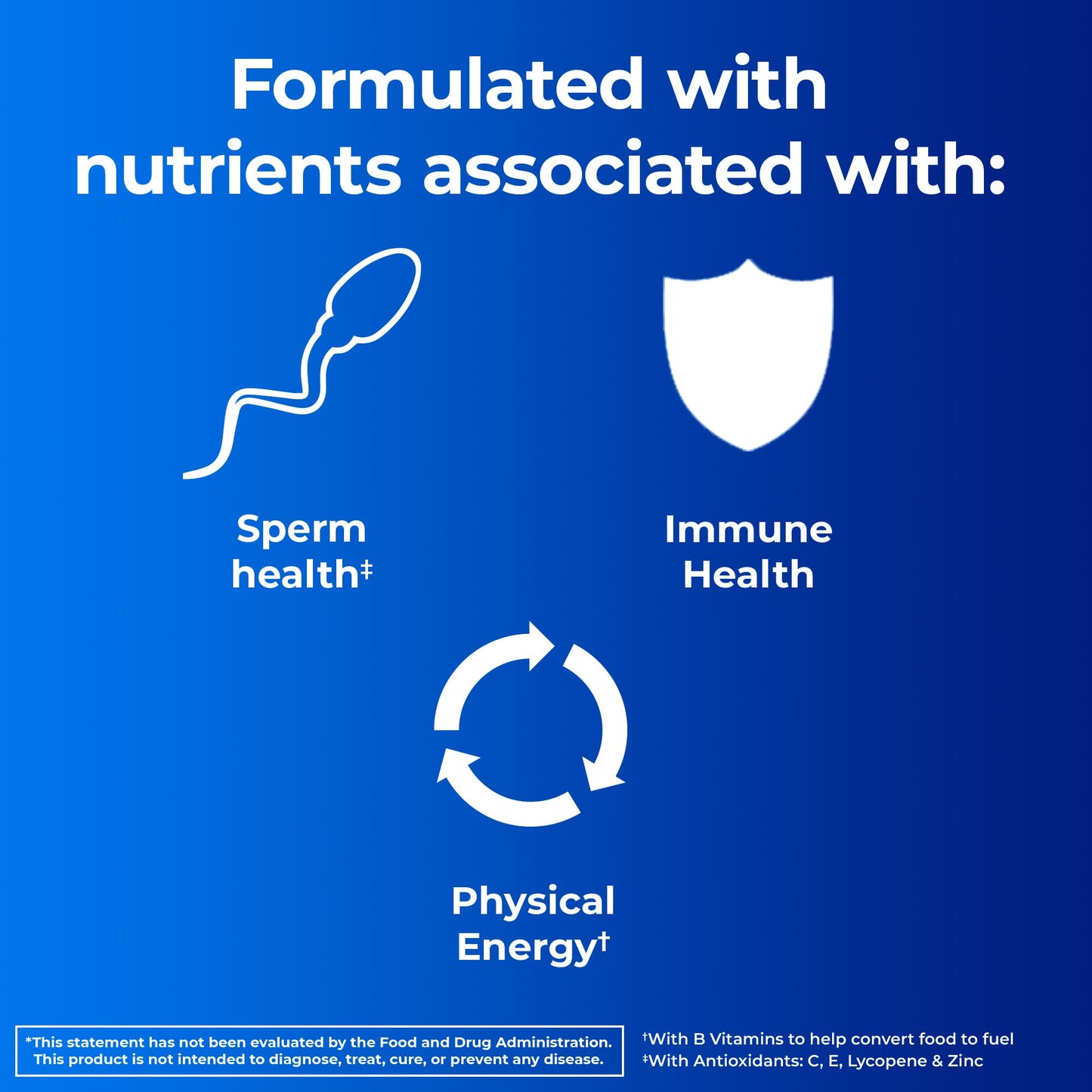 ONE A DAY Men's Pre-Conception Health Multivitamin to Support Sperm Health, 30 Tablets