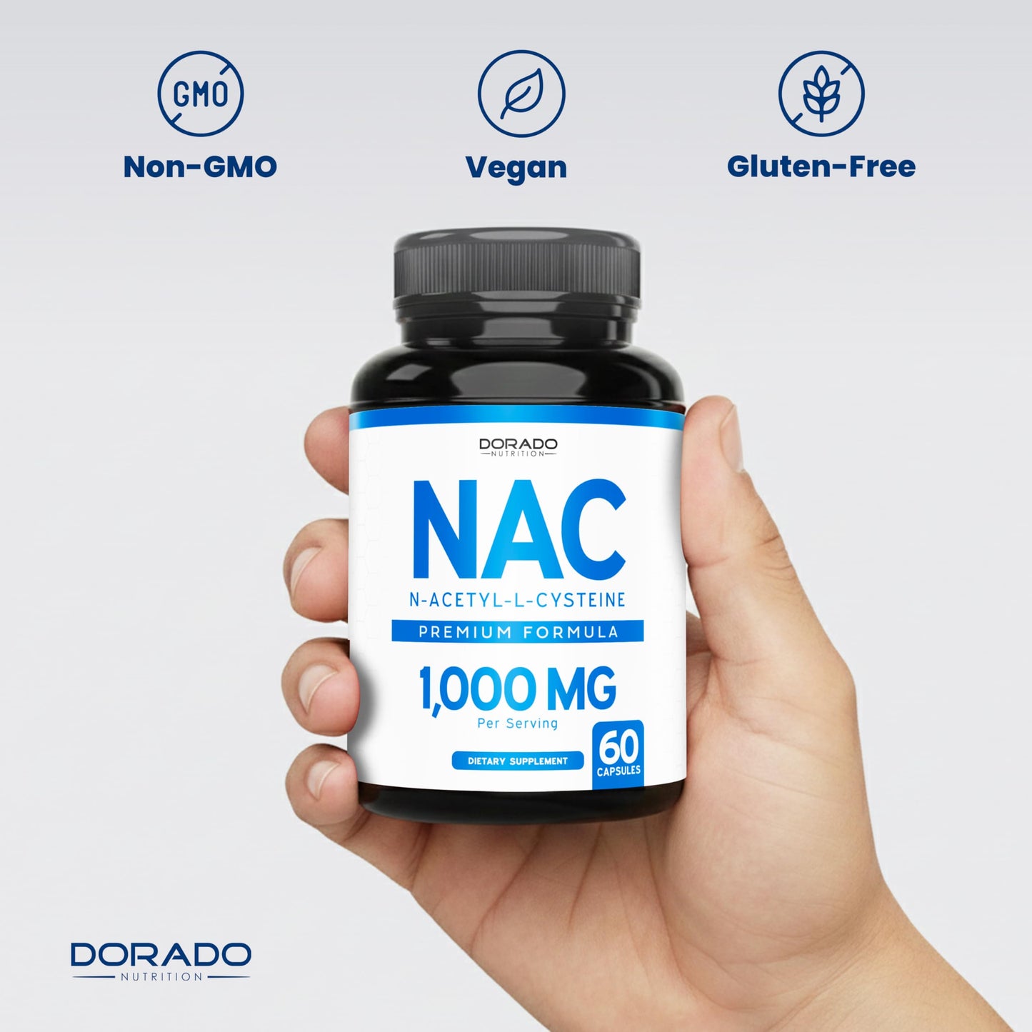 DORADO NUTRITION NAC Supplement Capsules 60 Count