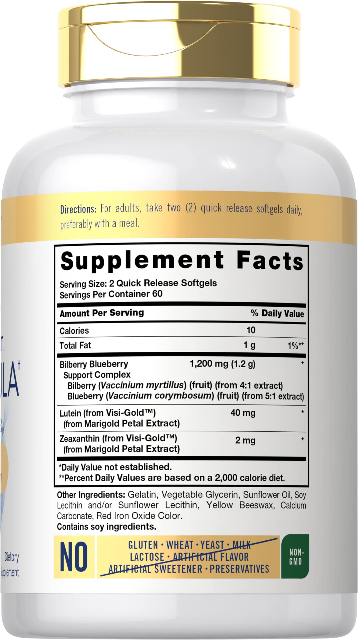 Carlyle Eye Health Supplement Softgels 120 Count