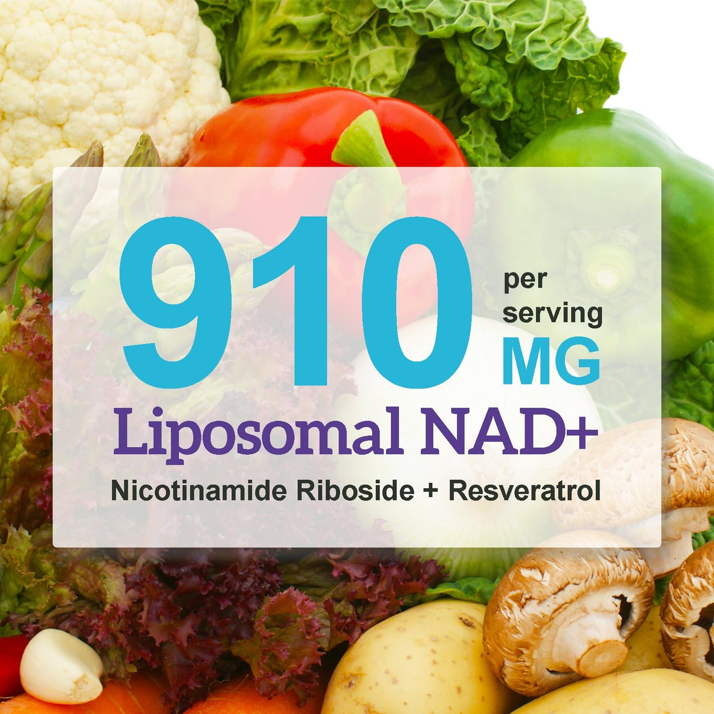 Ruduwu Liposomal NAD Resveratrol Supplement Capsule, 120 Capsules
