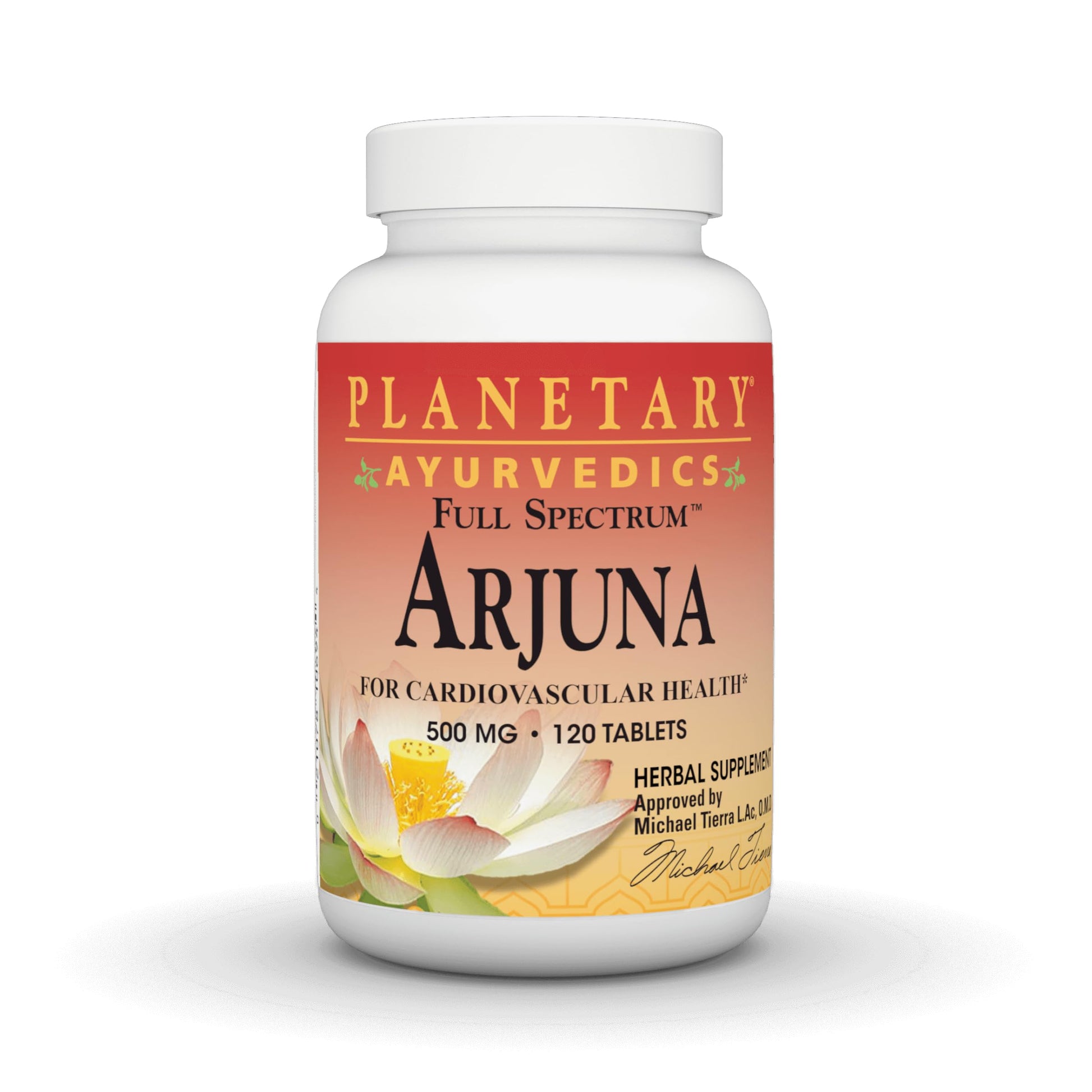 Planetary Herbals Arjuna Full Spectrum Ayurvedic Nutritional Supplement Tablet 120