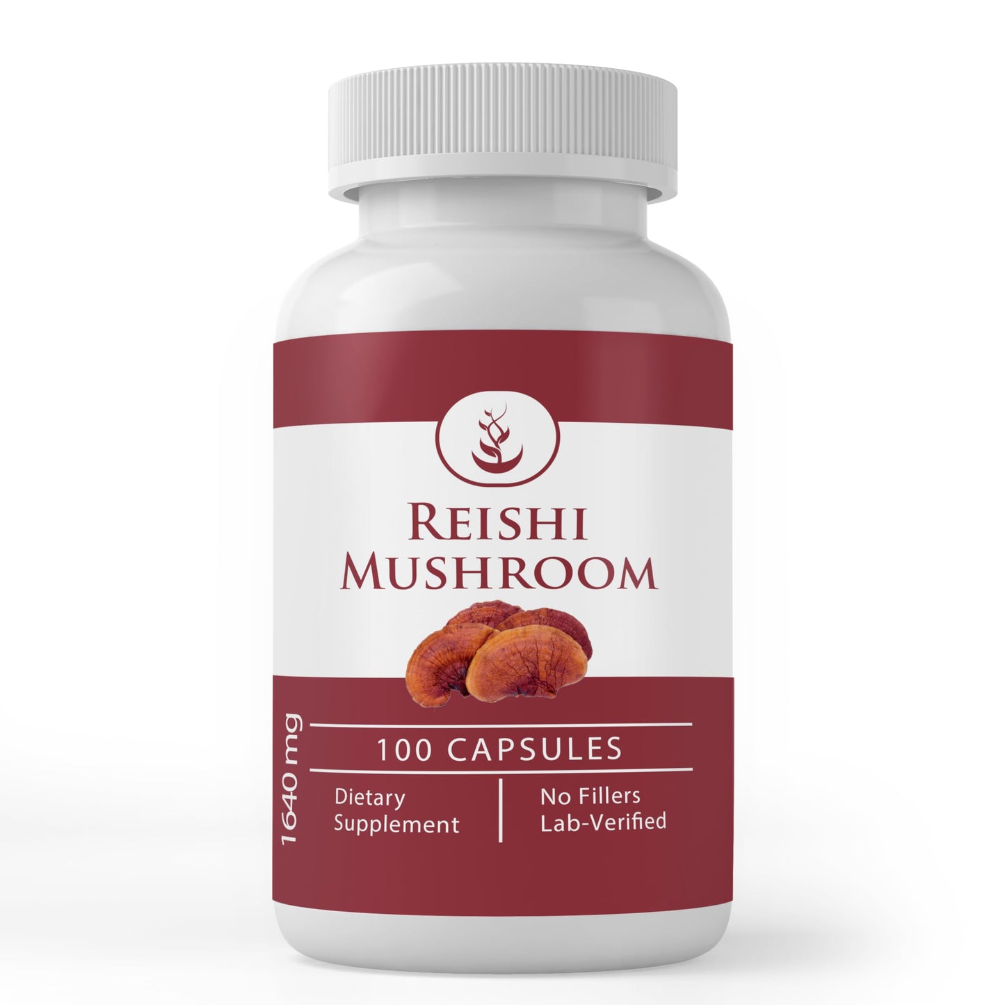 Pure Original Ingredients Reishi Mushroom Capsules, 100 Capsules
