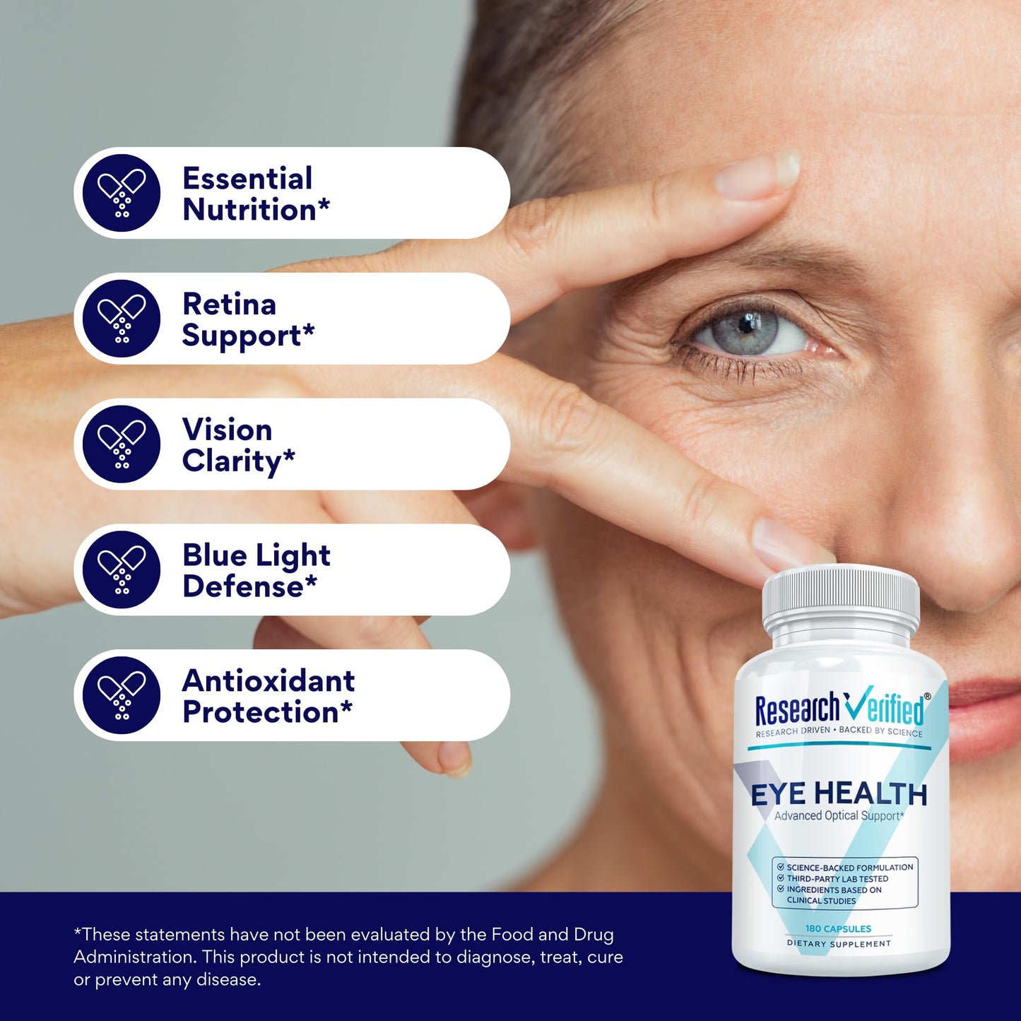 Research Verified Eye Health 180 Capsules