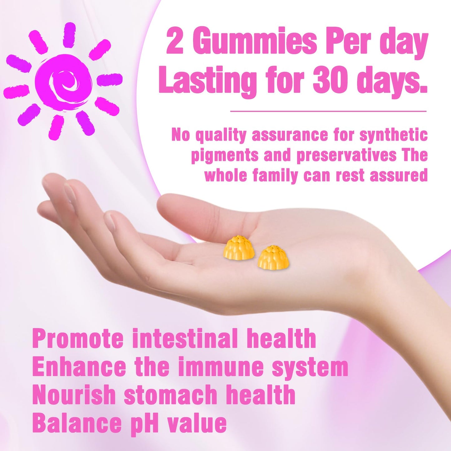 Originalifv Women Probiotics Gummies, 60 Count
