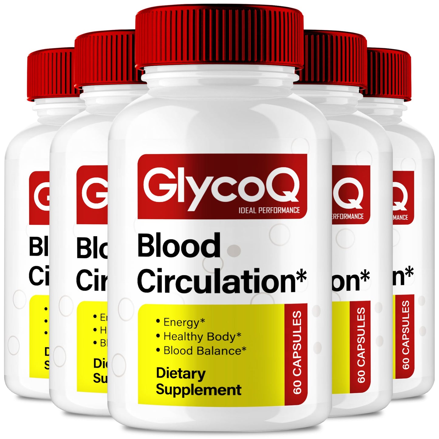 Ideal Performance GlycoQ Blood Support Supplement Capsule, 300 Capsules