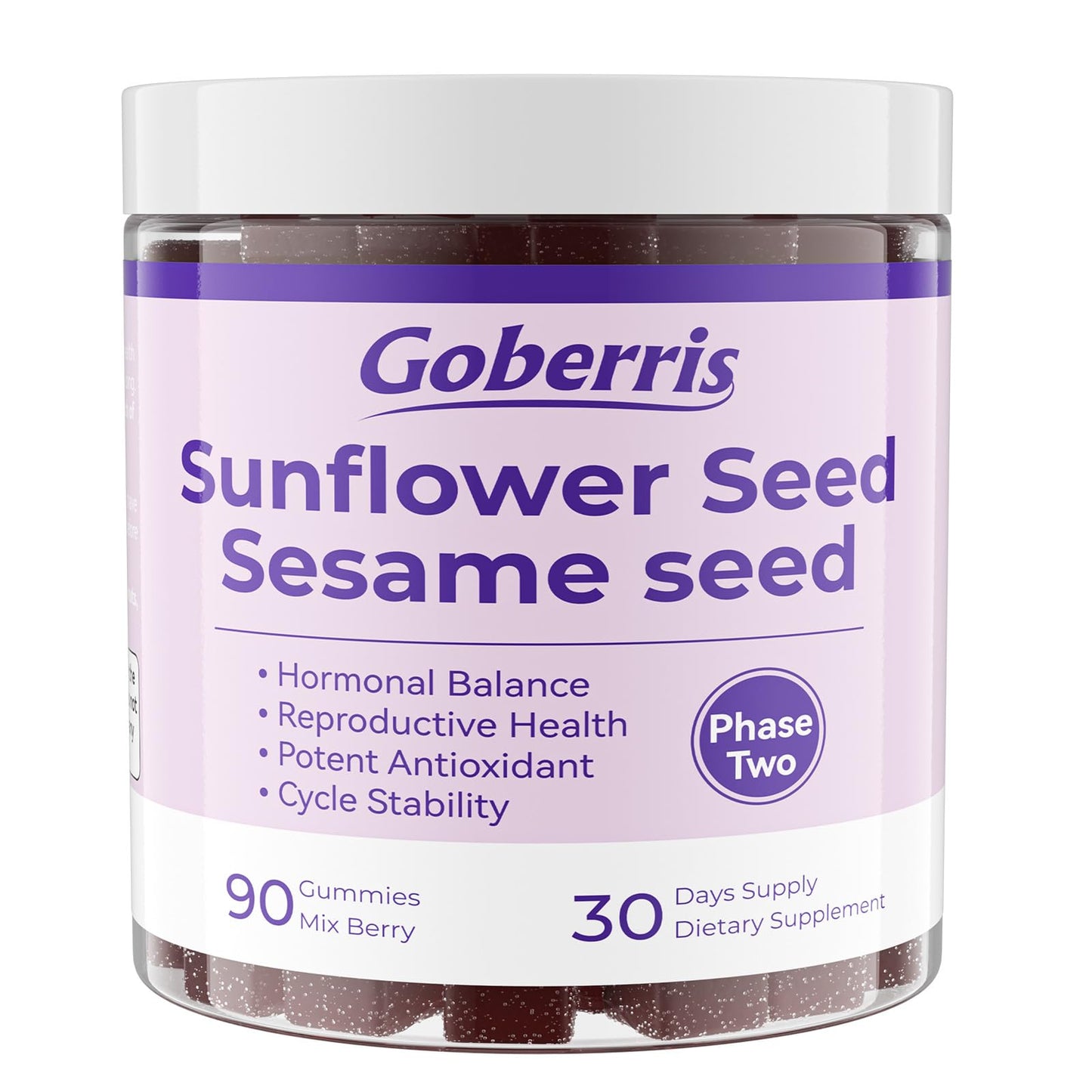 Goberris Seeds Cycles Gummies, 90 Count
